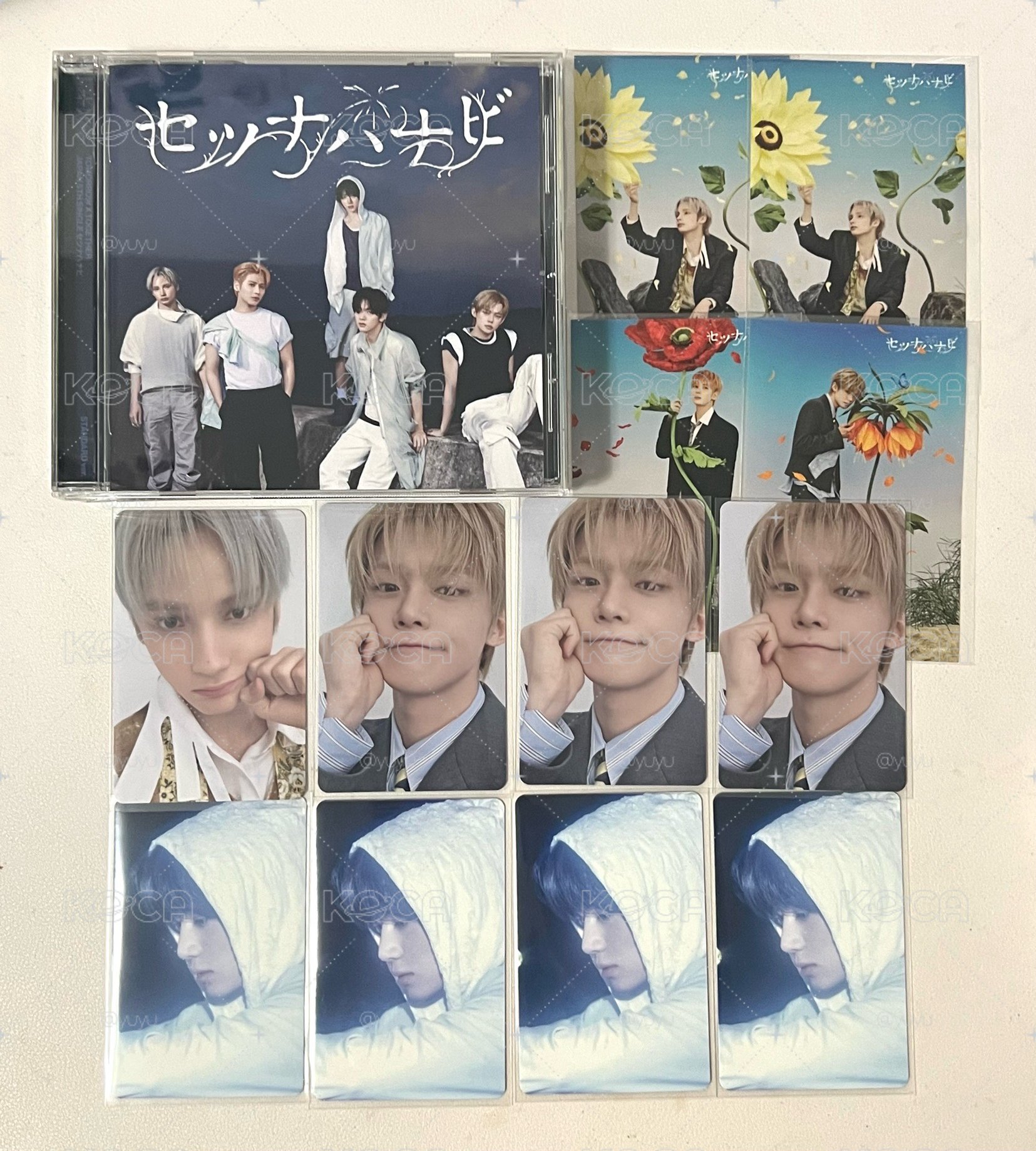 TXT セツナハナビ 通常盤 整圖一起出