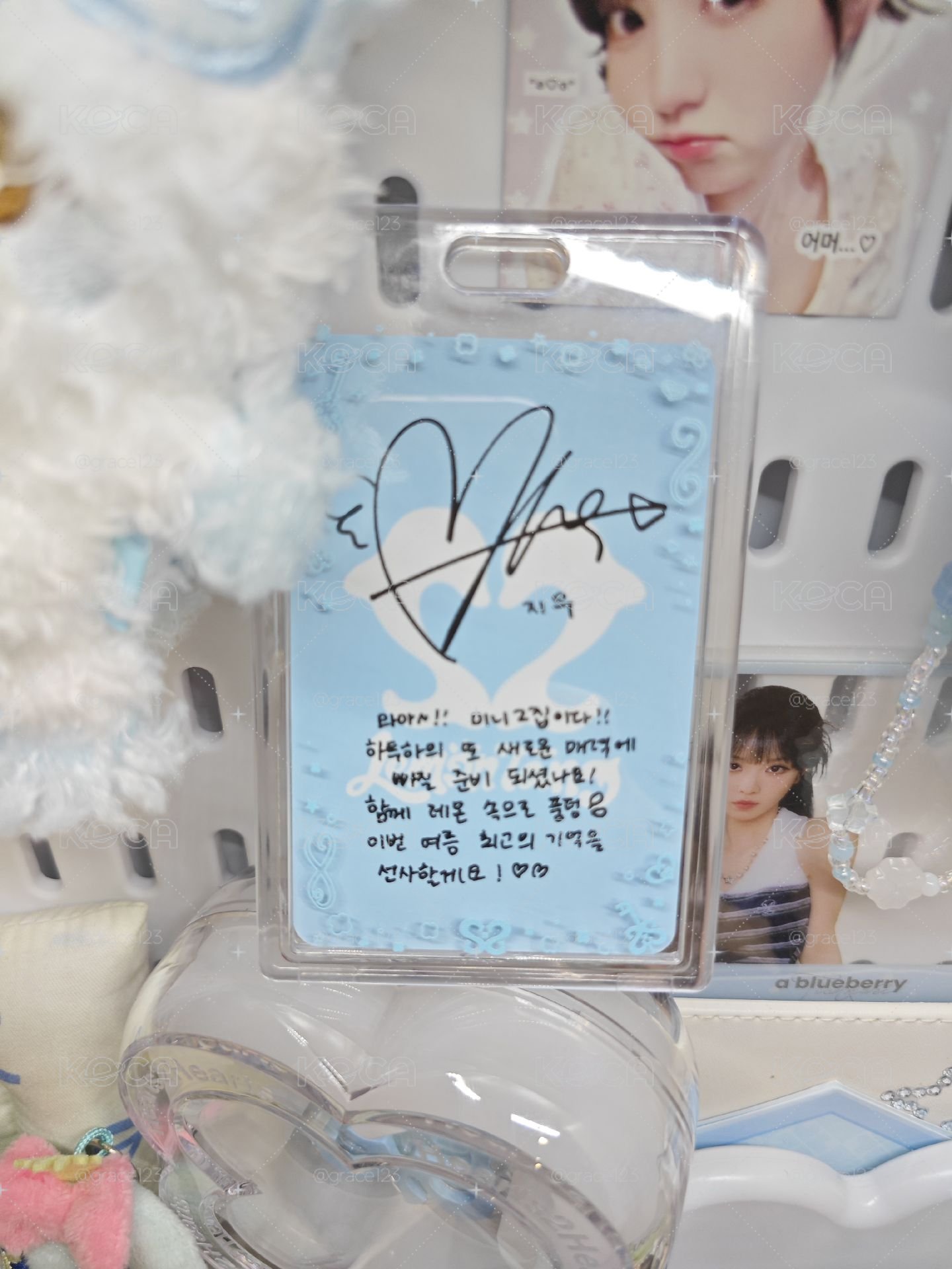 迷二 jiwoo 專輯卡 Summer Kit Ver.