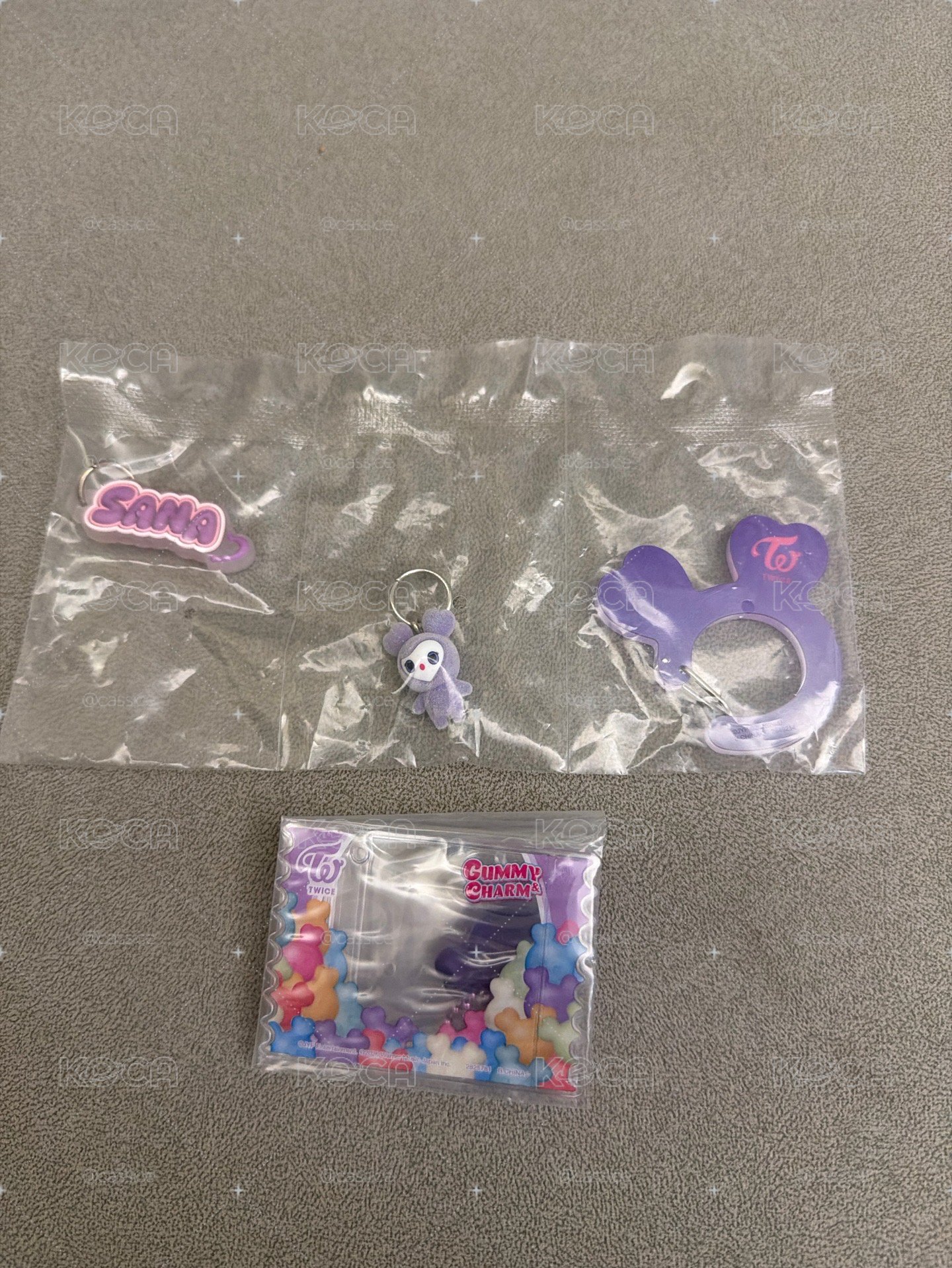 SANA登山扣+吊飾