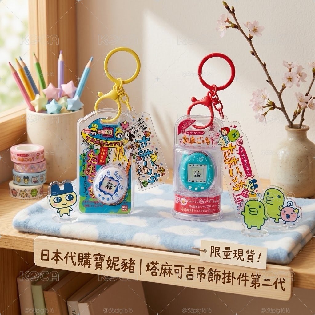 塔麻可吉掛件第二代確認款兩個一組