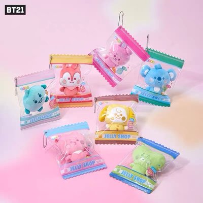 bt21 jelly shop吊飾🍬
