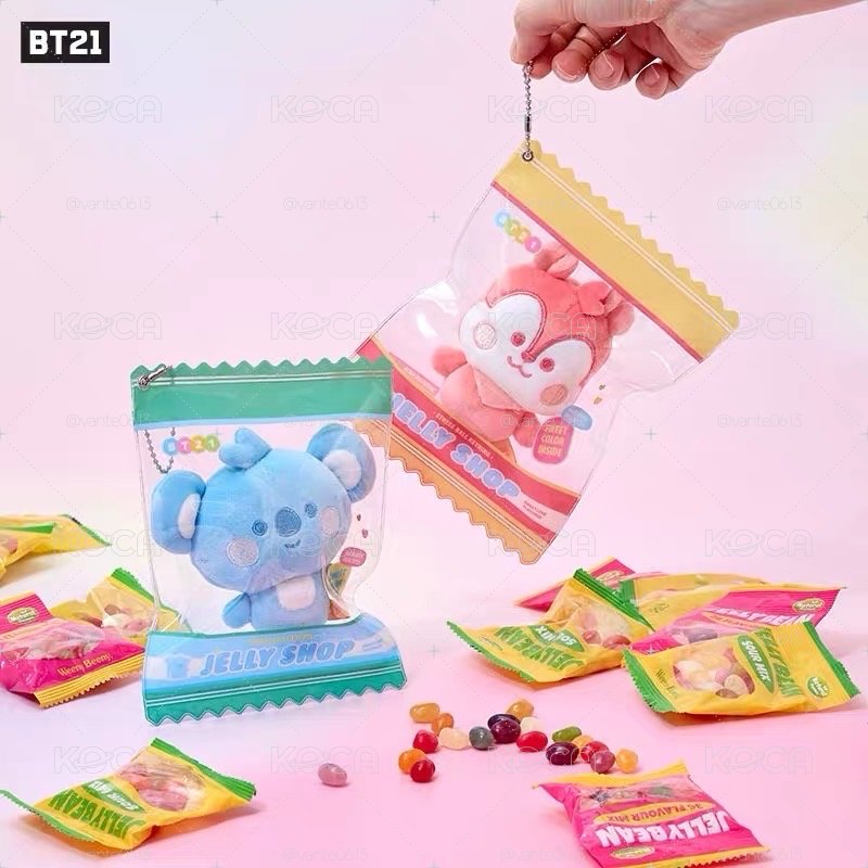 bt21 jelly shop吊飾🍬