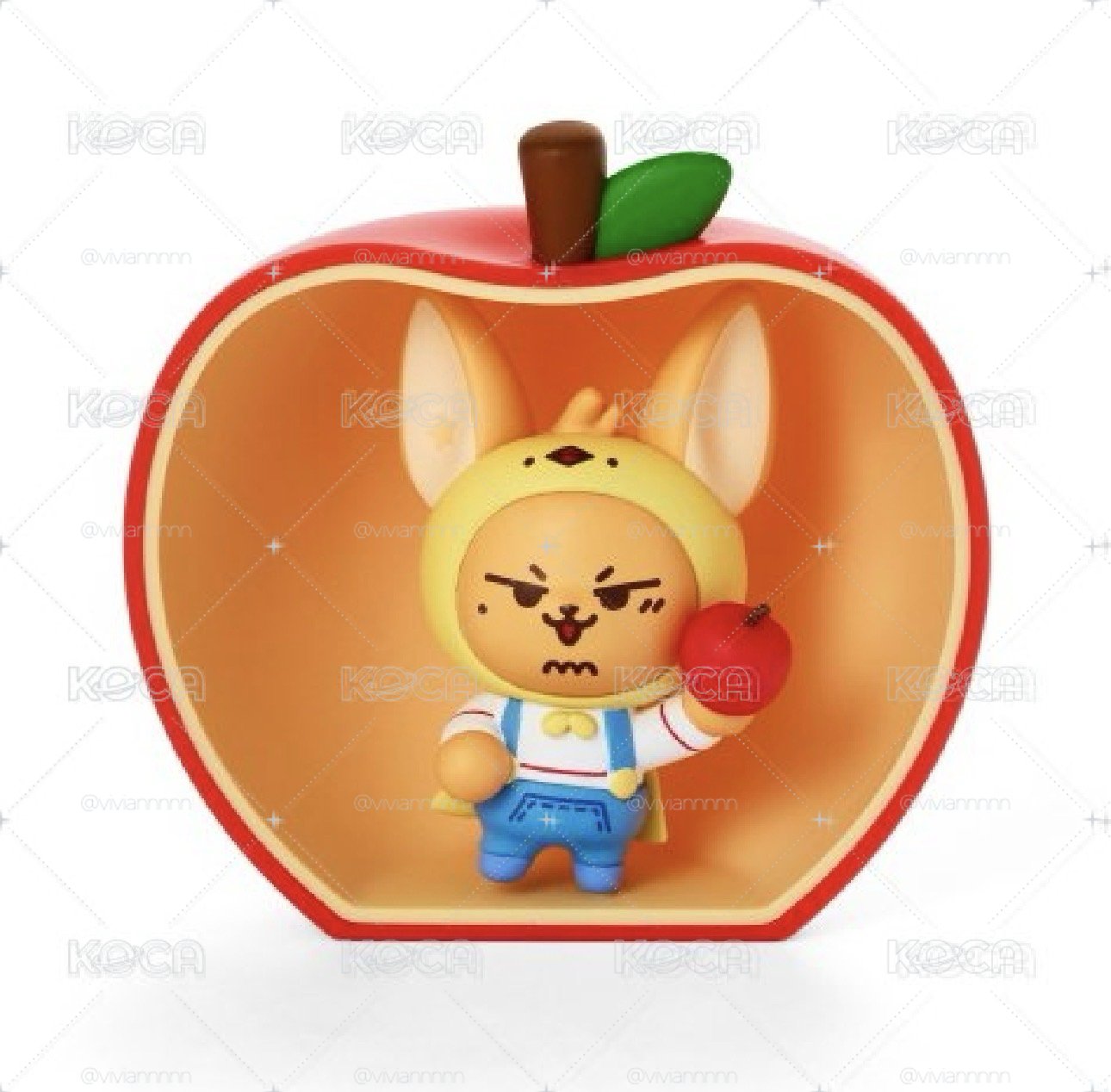 APPUL 蘋果公仔 黃春
