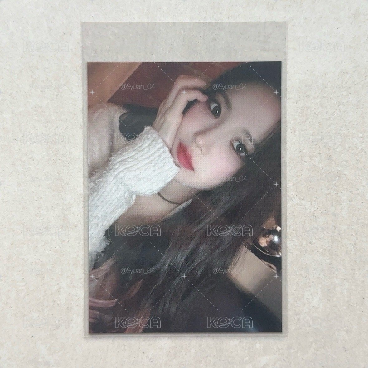 fromis_9 Hayoung DM環球特典卡