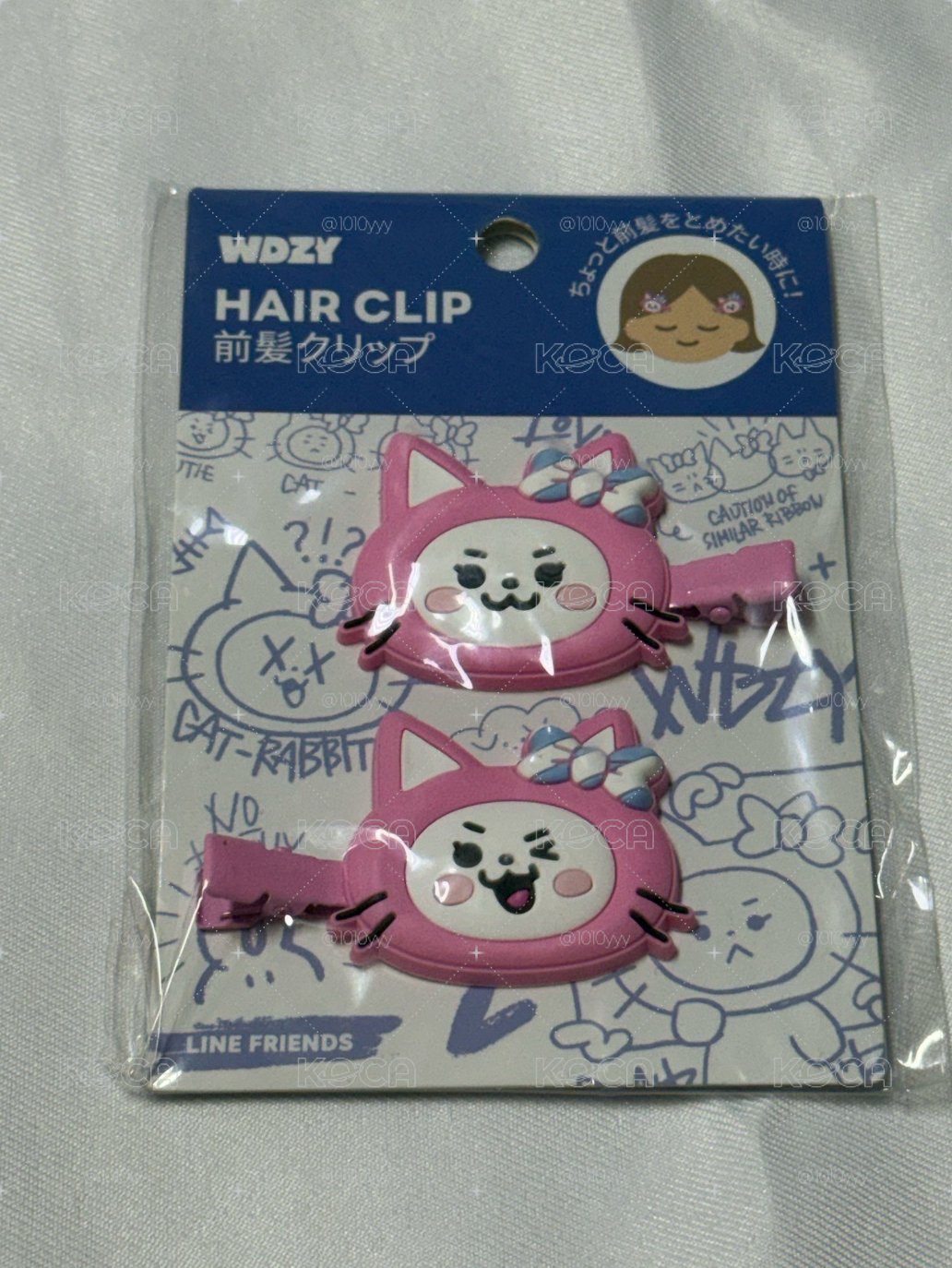 WDZY 日版 髮飾 CABBIT