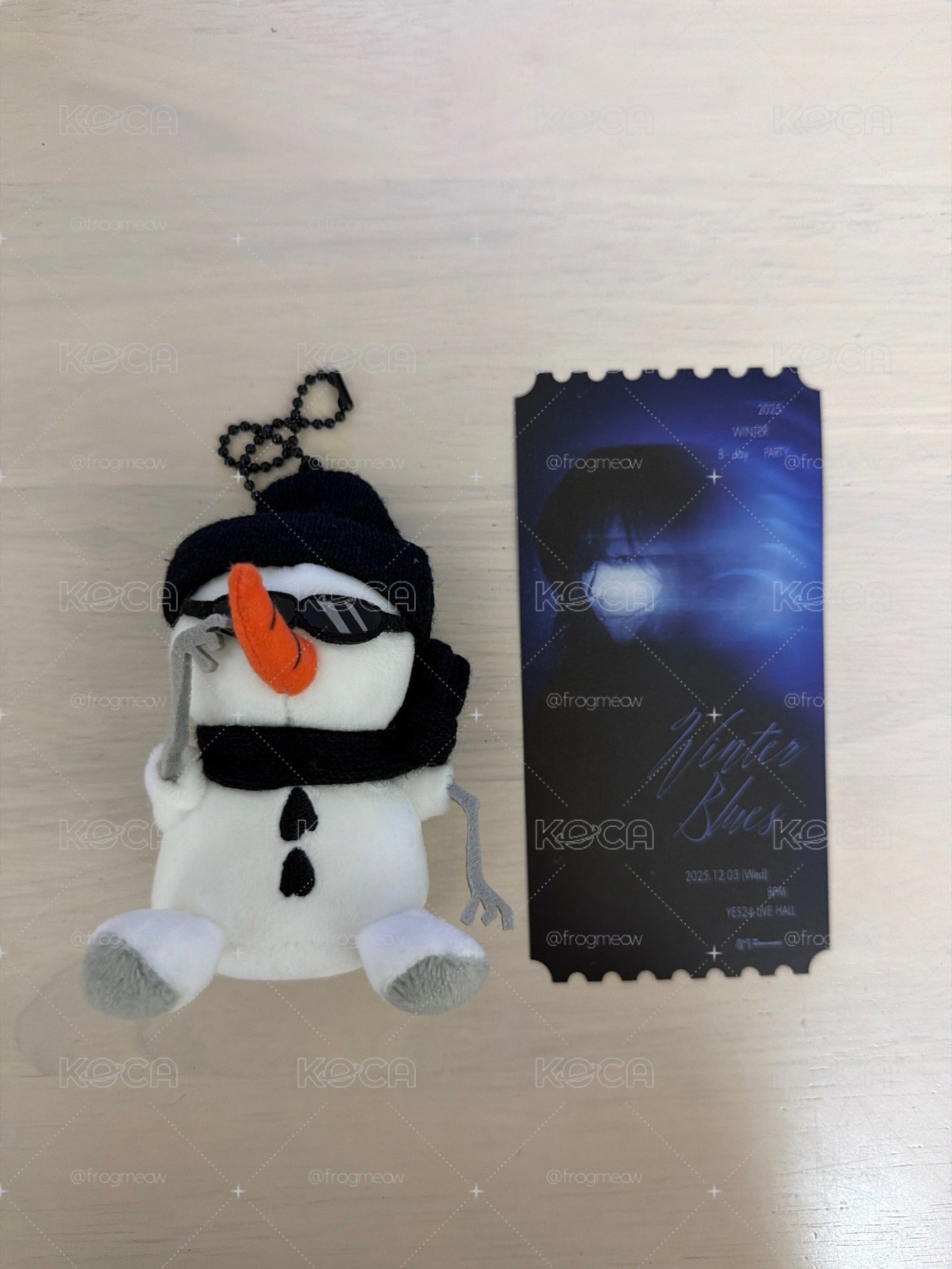 WINTERBlues 生日會雪人娃