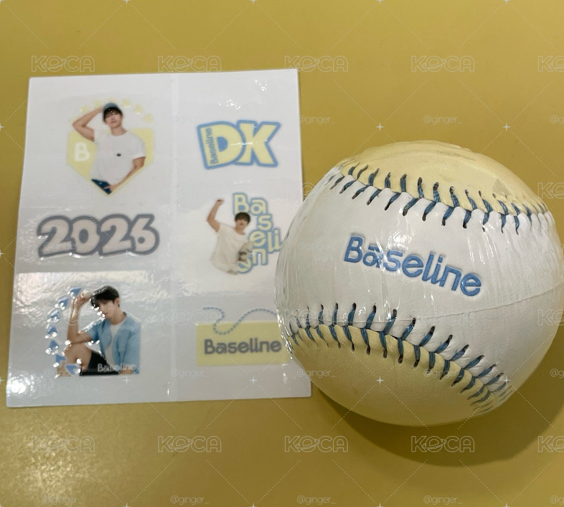 Baseline滿額禮 棒球貼紙組