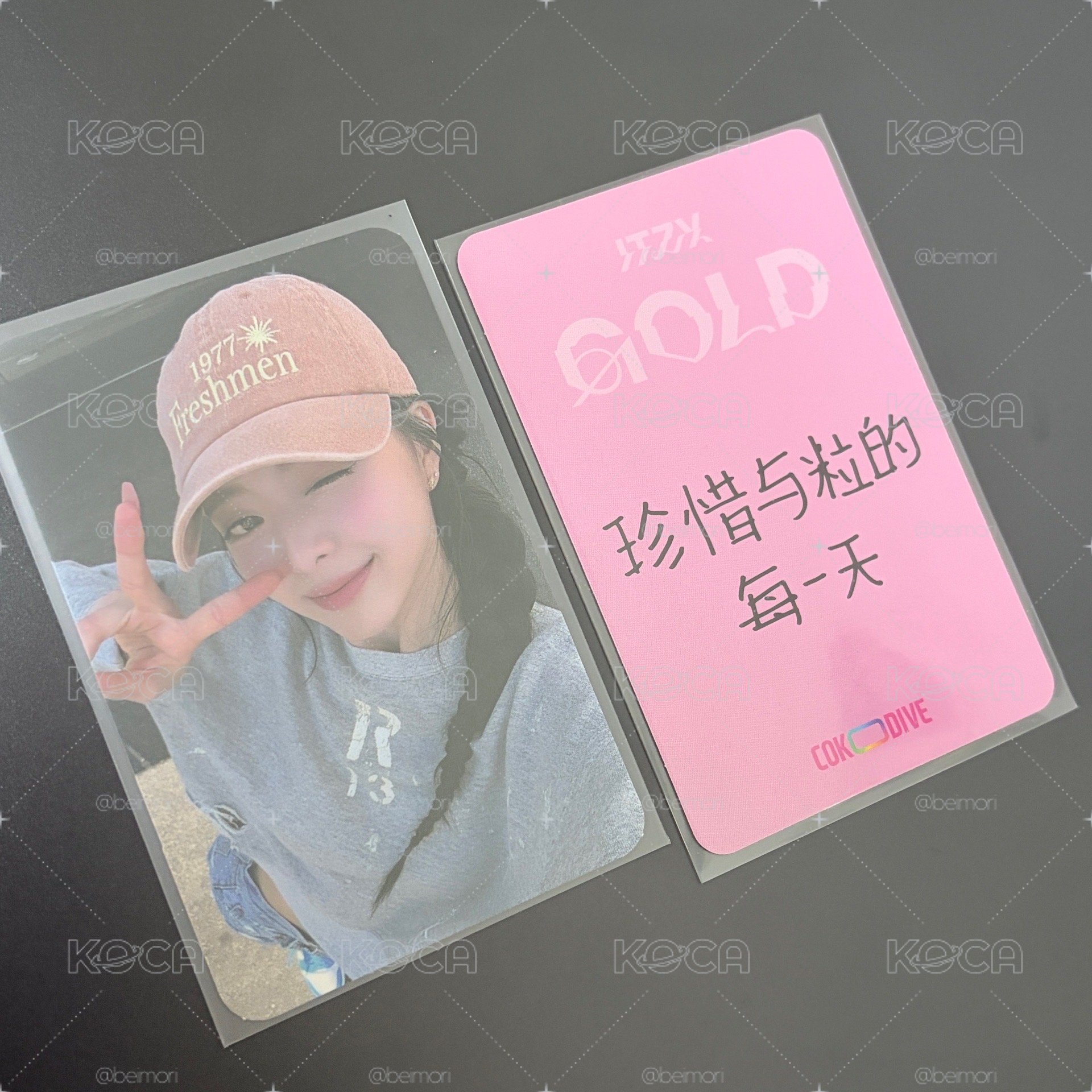 粒 幻想朋友 中文卡背/娜 年曆JYP特典