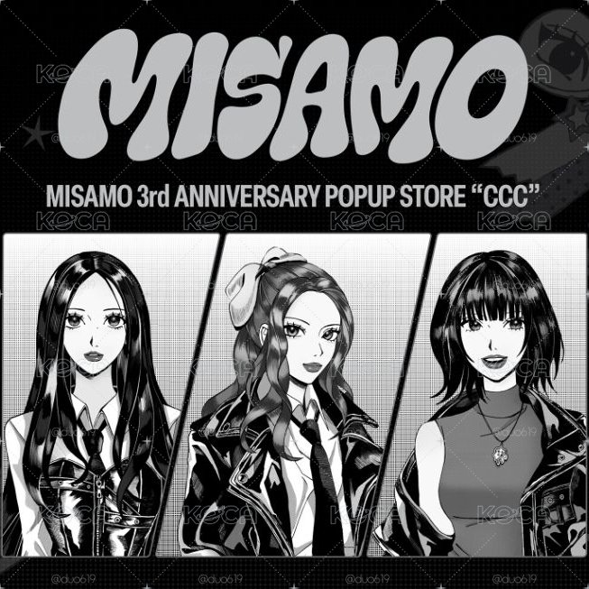 免二補！MISAMO 三週年週邊“CCC” 線上團（預購）