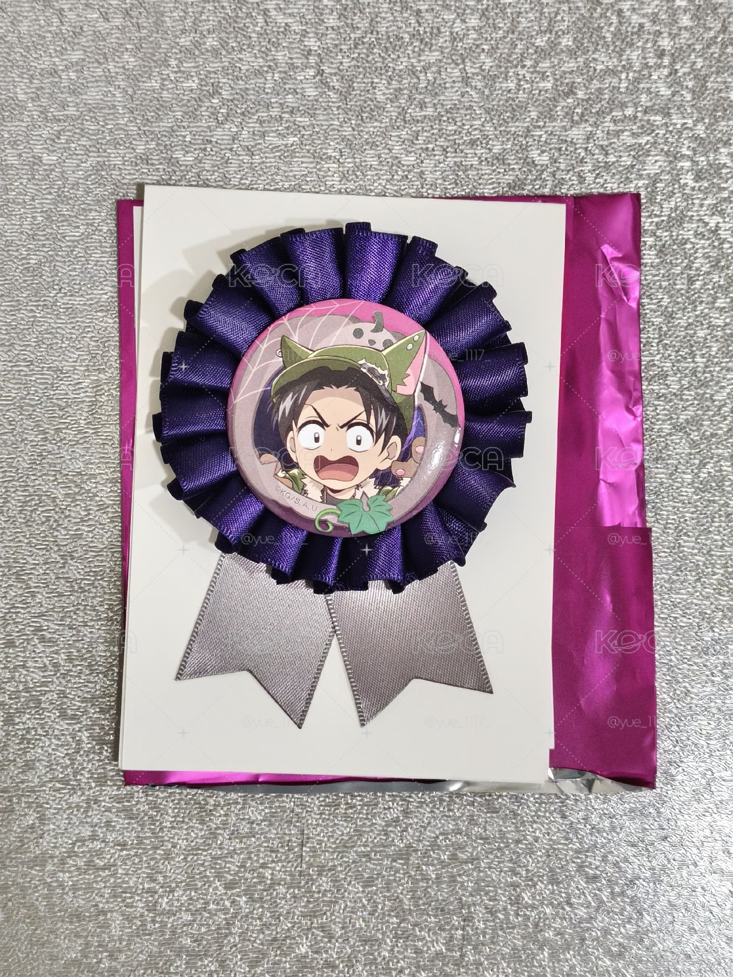 鬼滅之刃 村田 萬聖節徽章 滬版