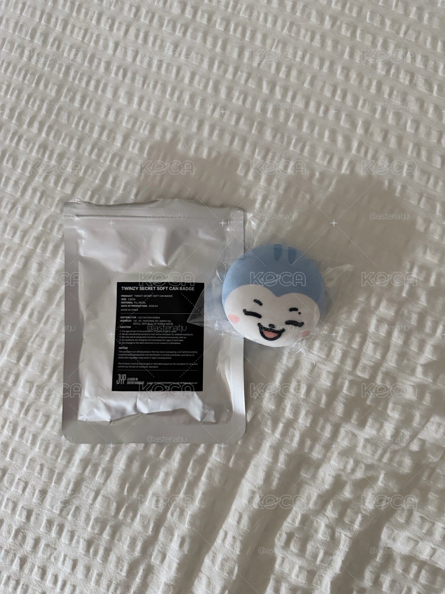 三巡場周徽章 留