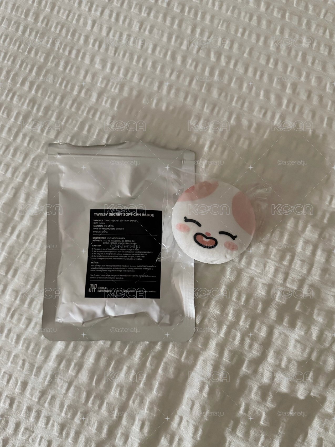 三巡場周徽章 娜