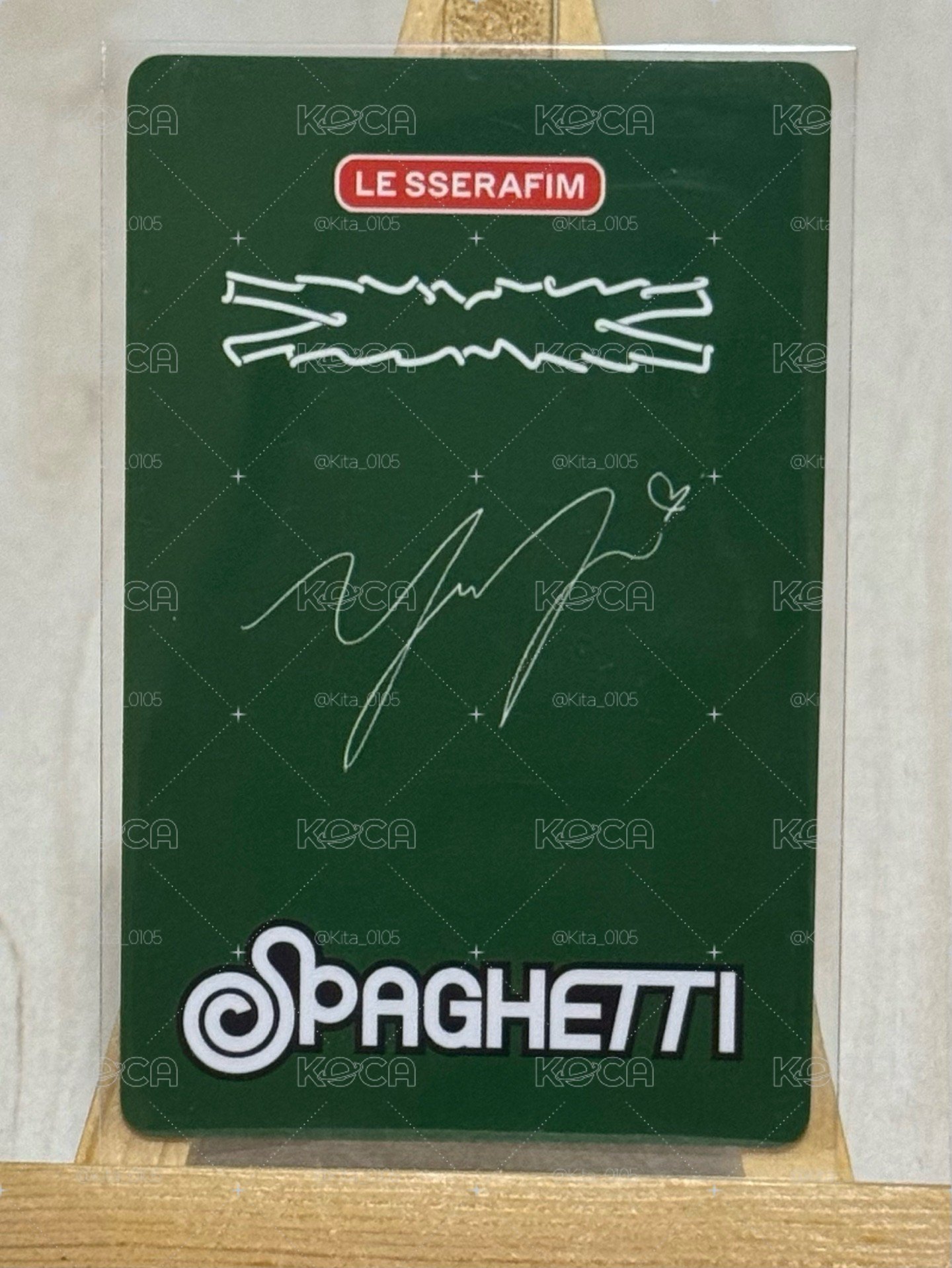 允 SPAGHETTI QQ音樂 特典卡 