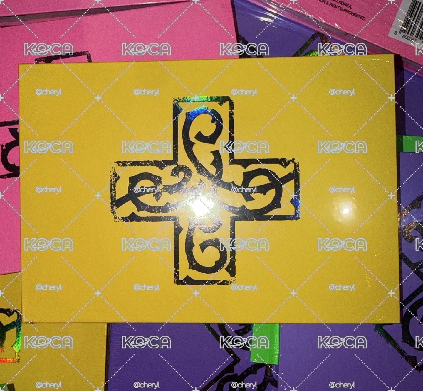 TXT 黃色未拆 1張