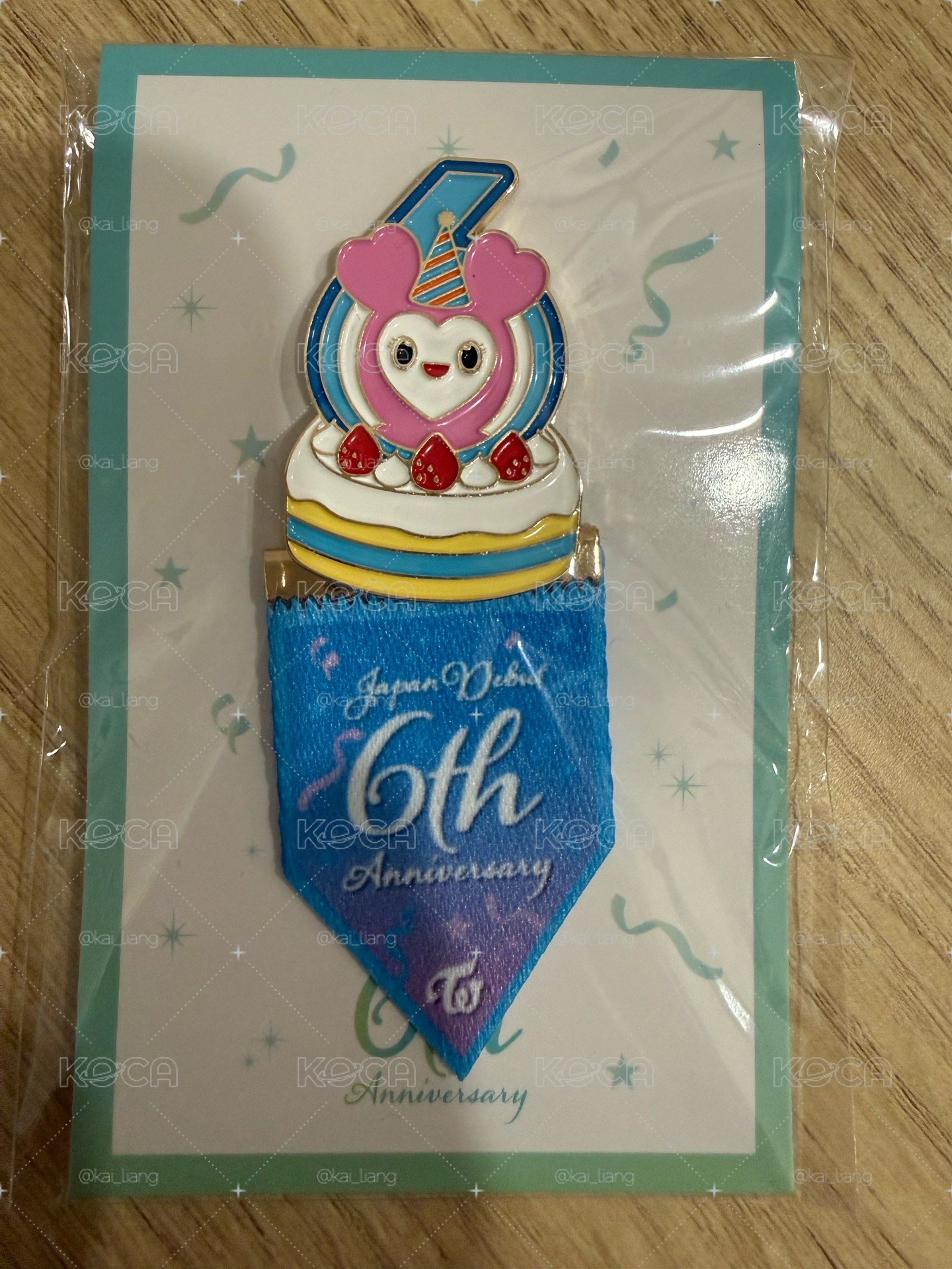 Twice JP出道六週年 徽章 娜璉