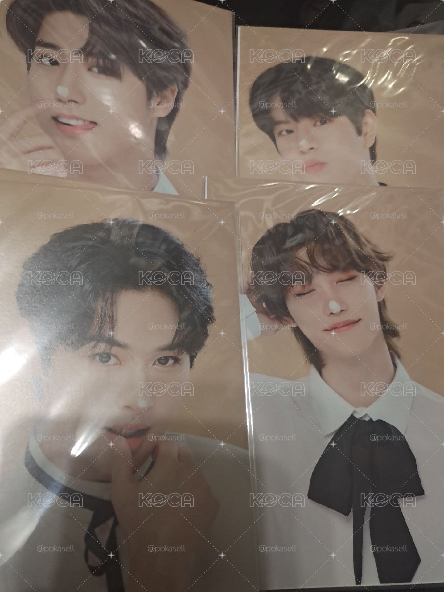 skz 日本 cafe 快閃 明信片 felix han leeknow 昇玟