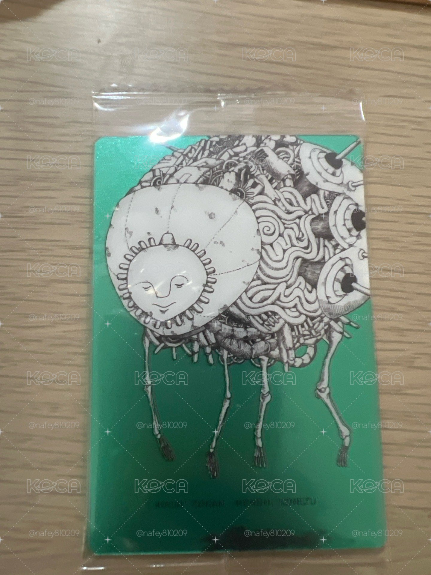米津玄師 全新未拆 怪獸圖鑑 餅卡 卡牌 卡片