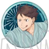 徽章 浴衣 和紙徽章