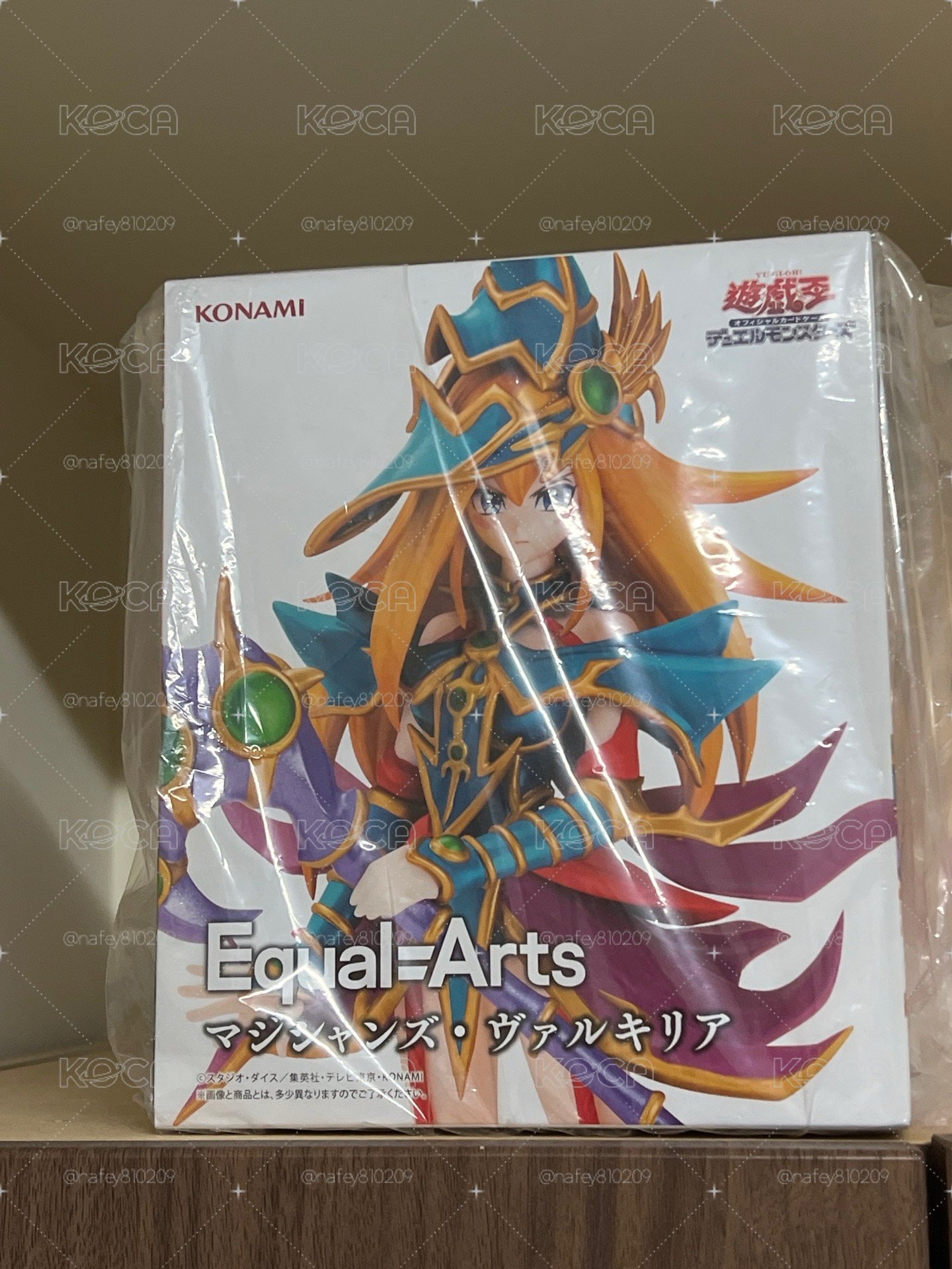 KONAMI遊戲王 Equal Arts 黑魔導女孩 景品 全新未拆