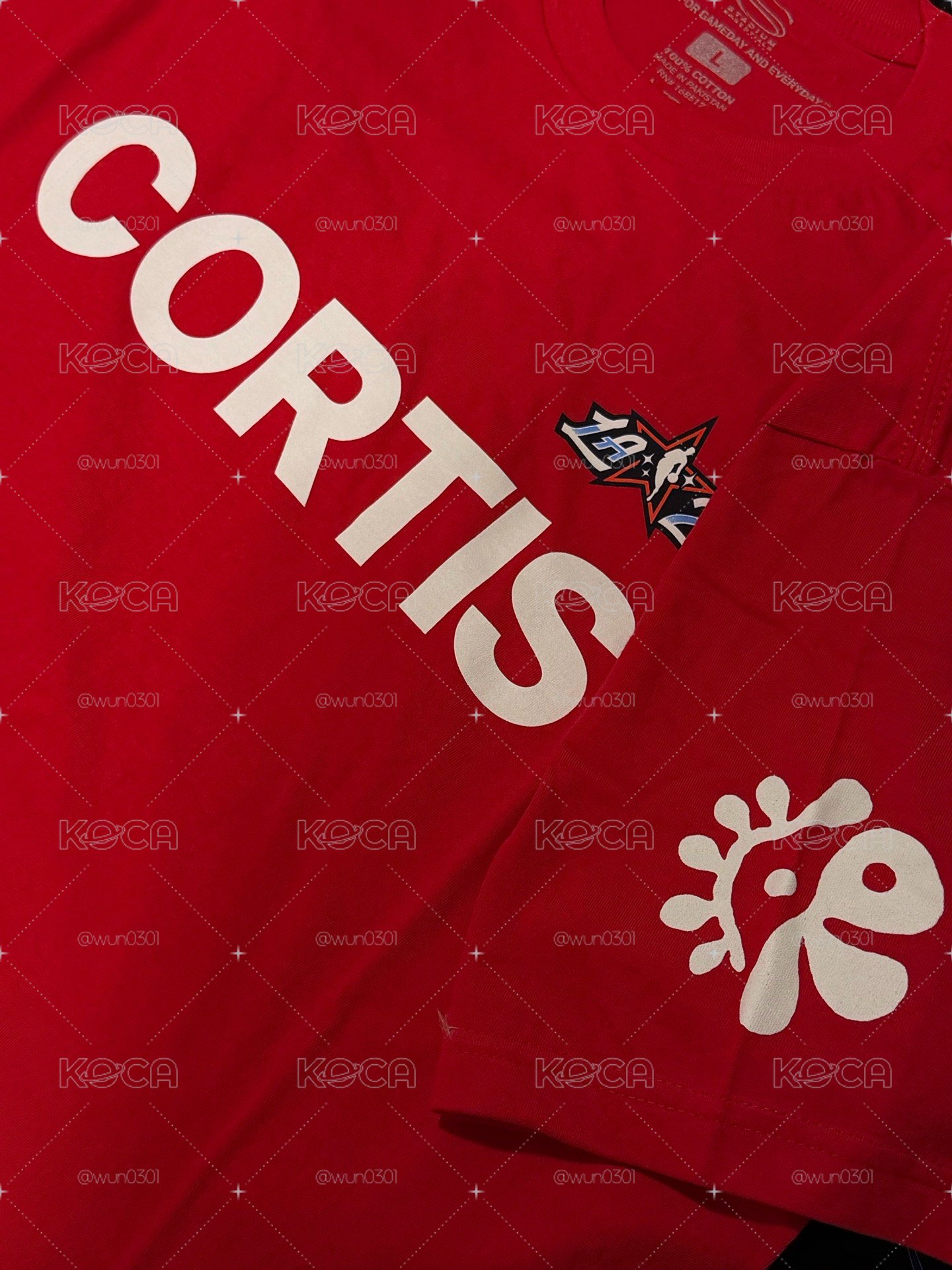 CORTIS nba 絕版聯名t