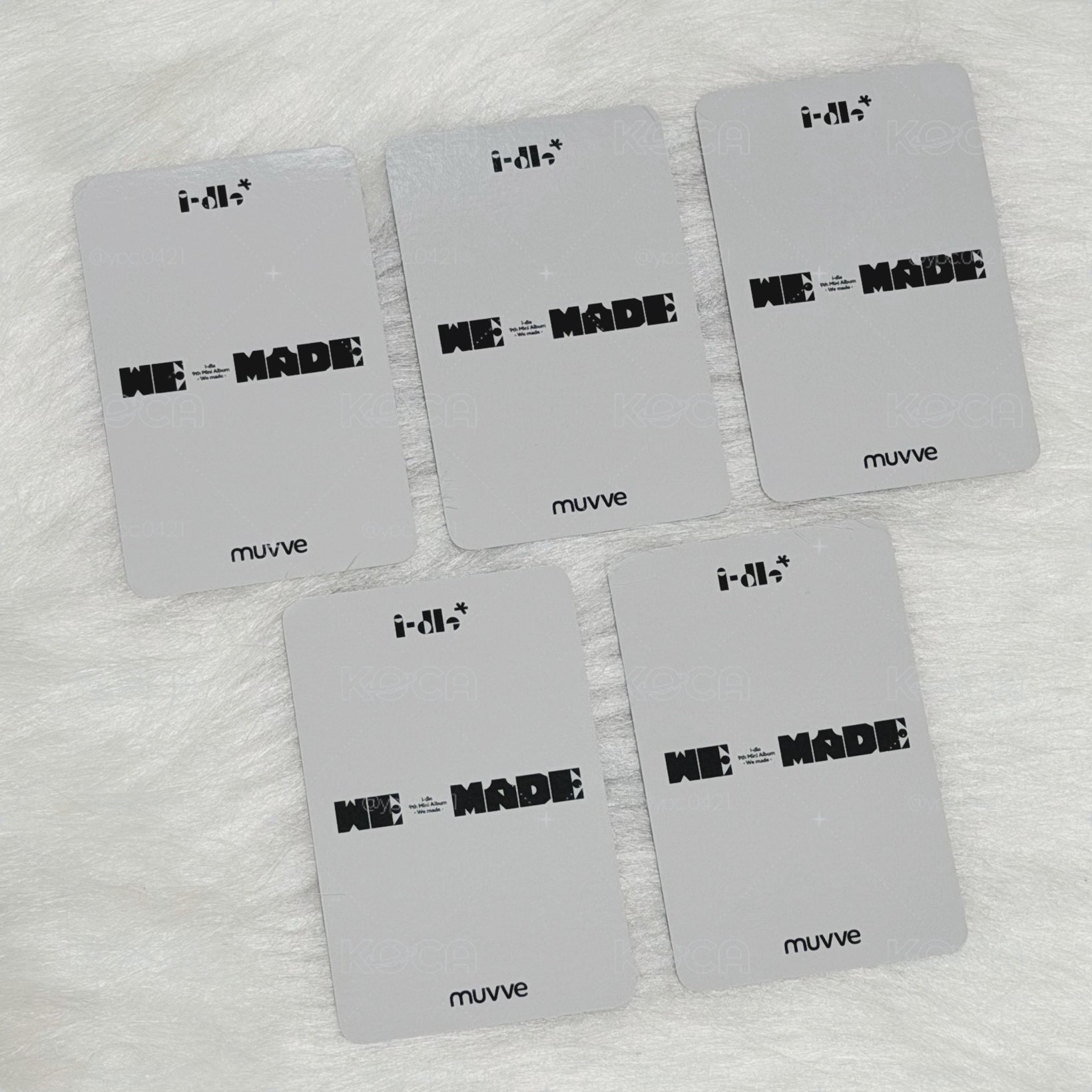 WE MADE｜全員特典