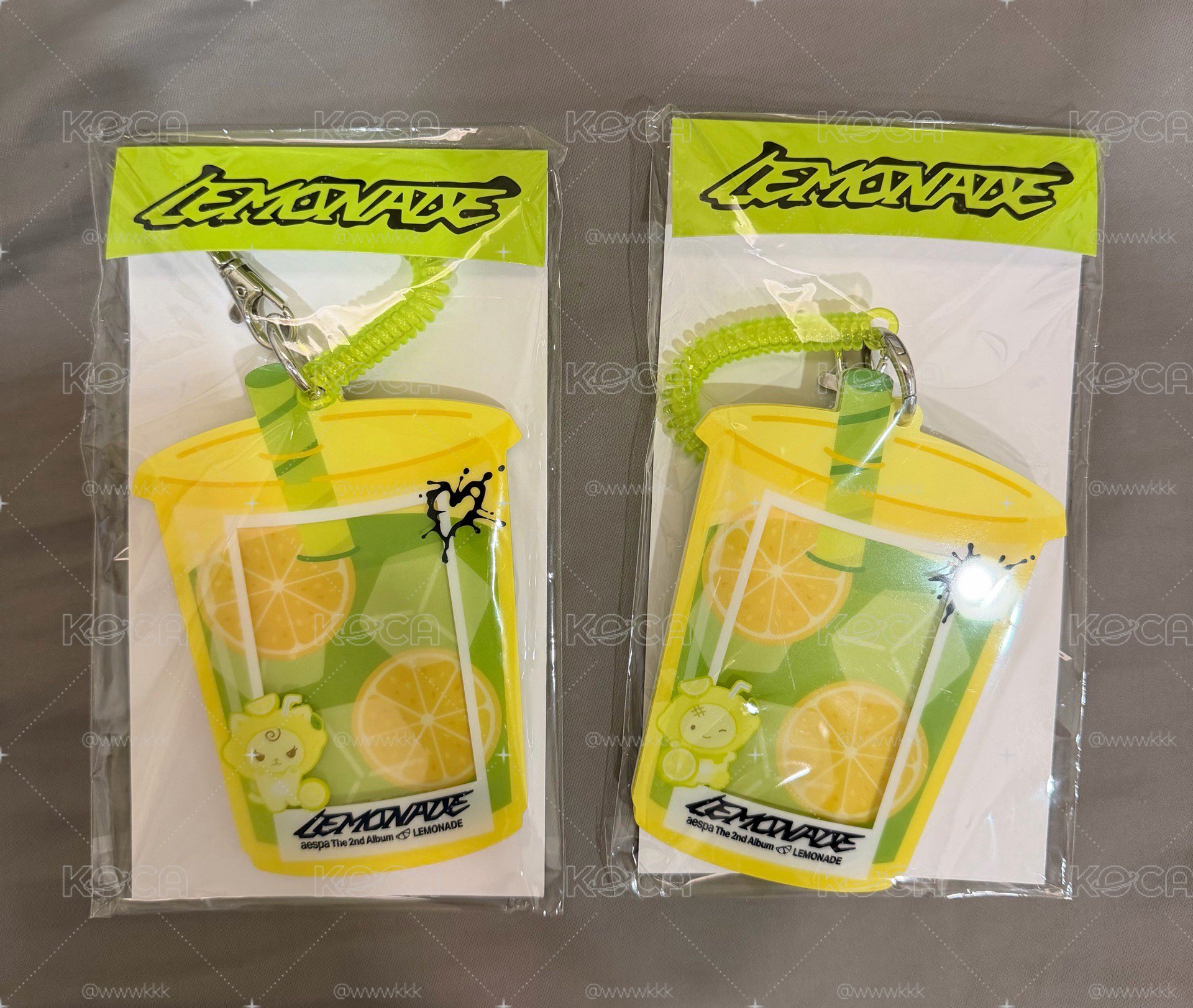 冬柚 LEMONADE 壓克力卡套 日本快閃限定