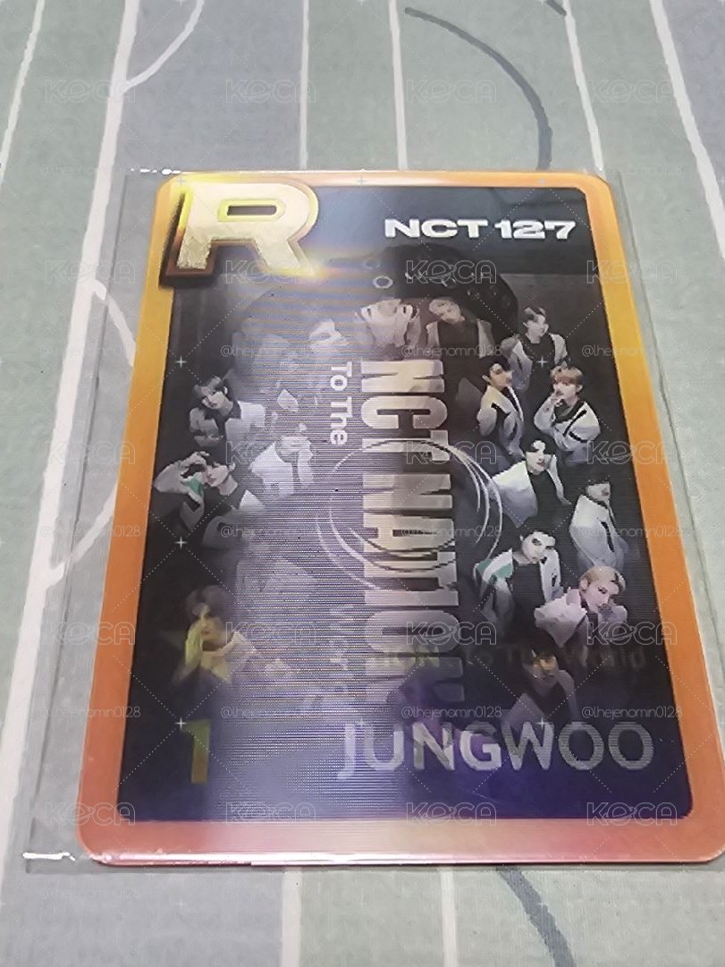 NCT NATION 遊戲卡 變化卡 