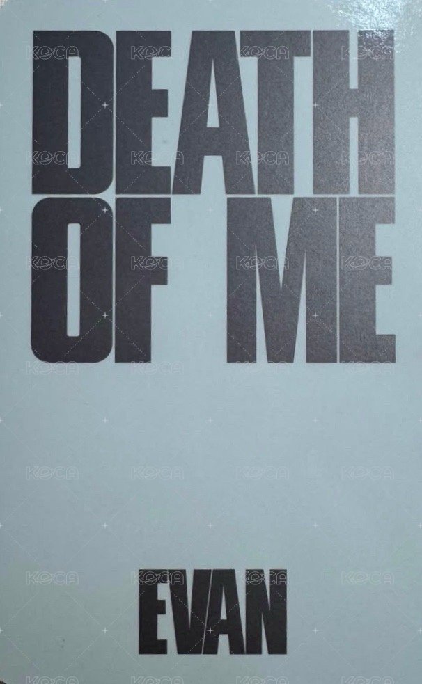 DEATH OF ME 專輯卡  背面