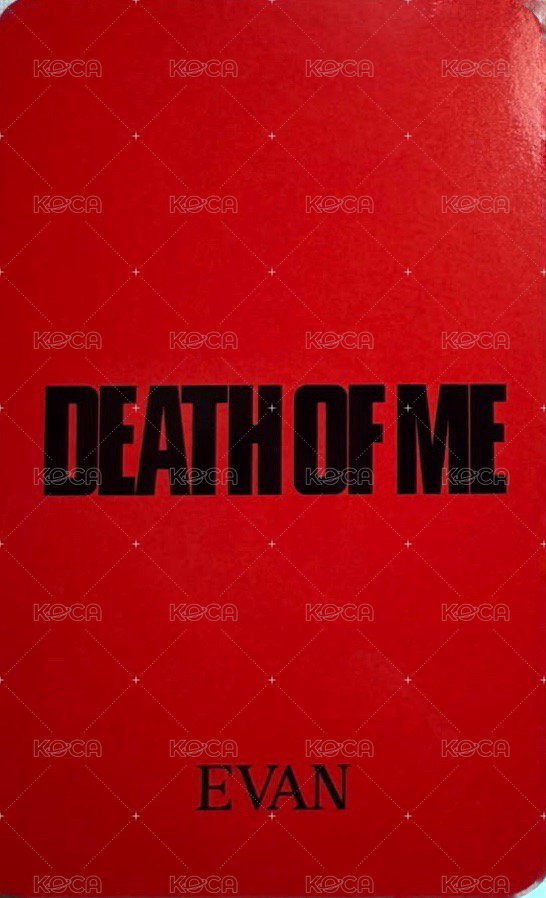 DEATH OF ME showcase 入場卡 / 場限卡  背面