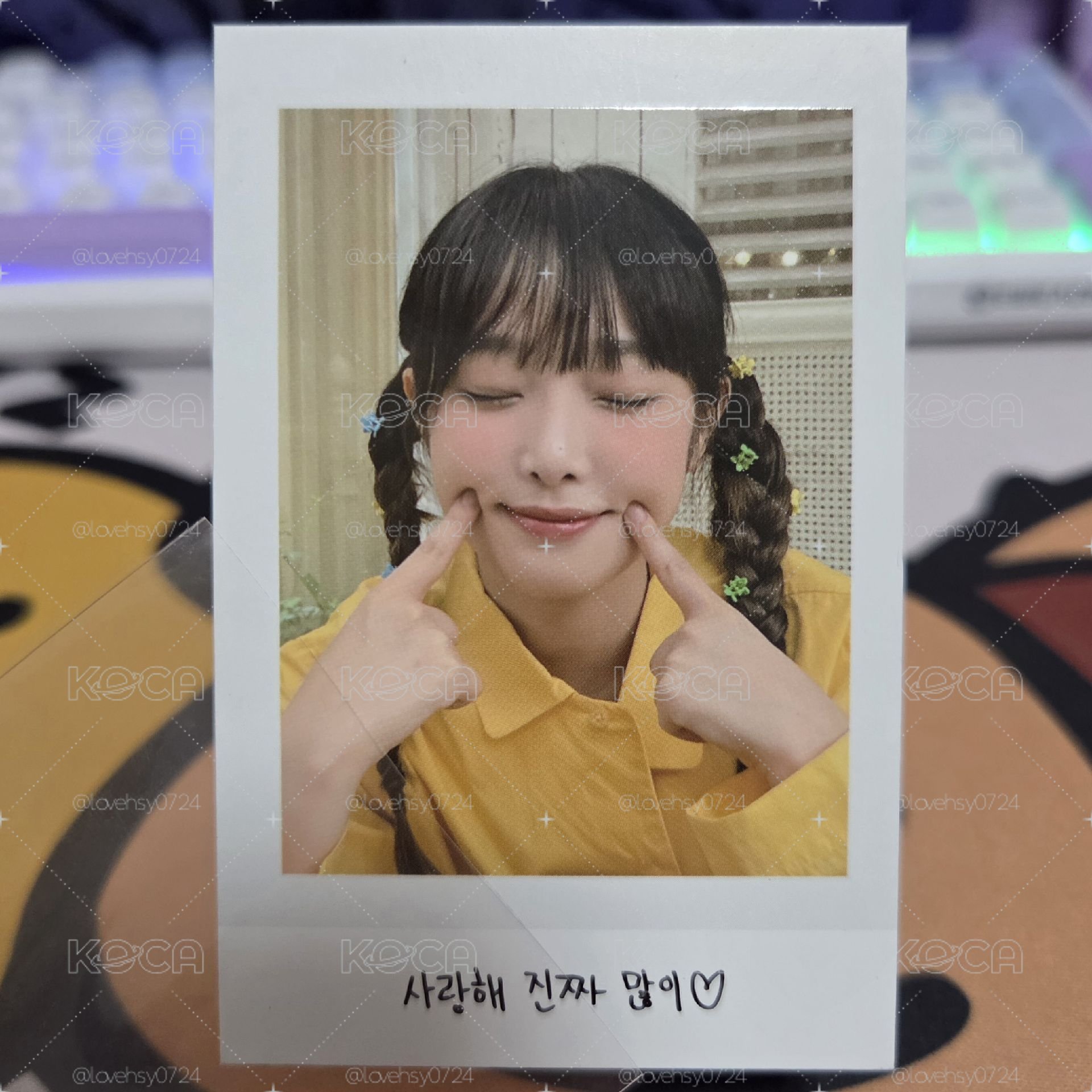 2022生日拍立得yena