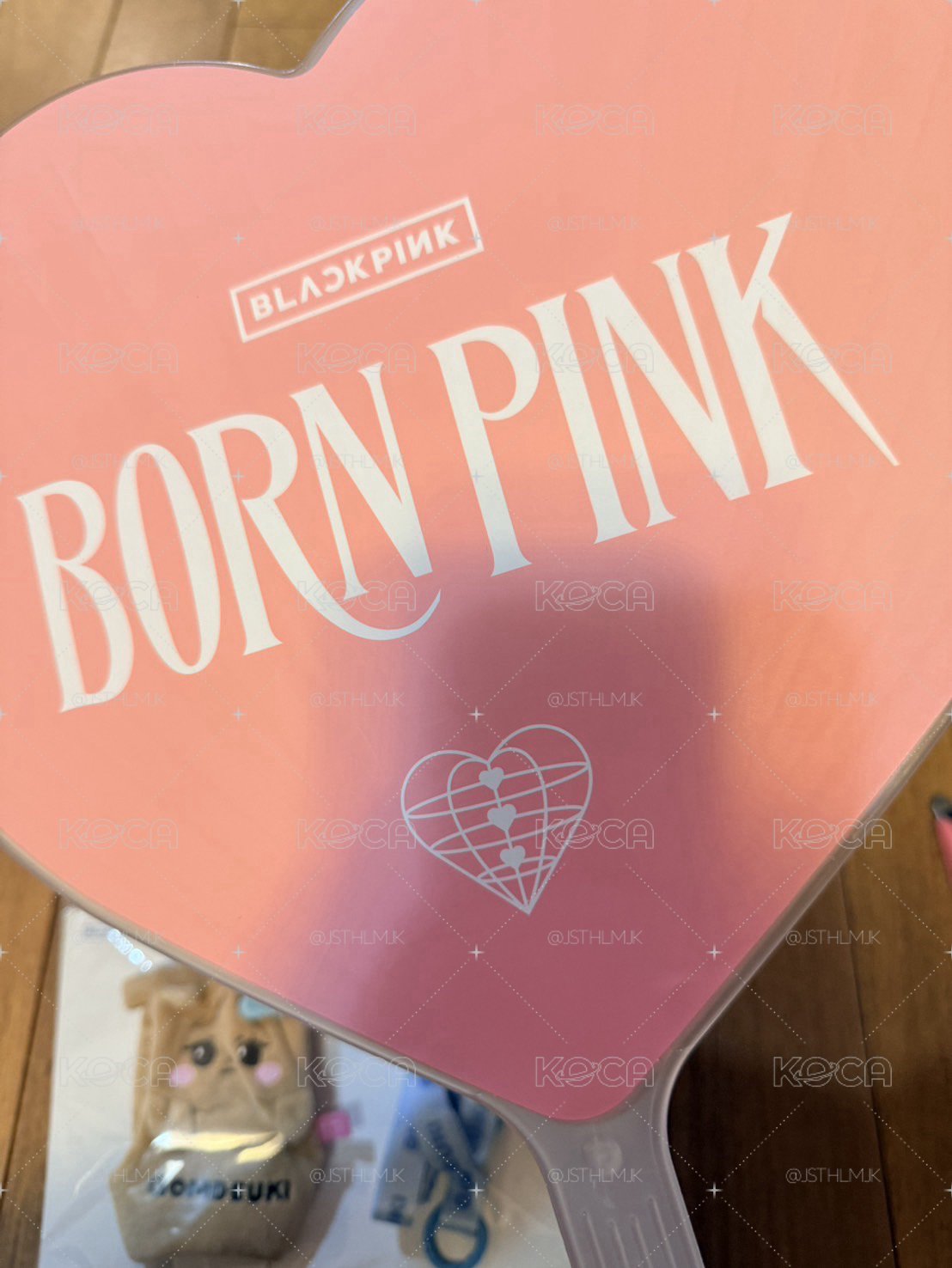 💙代友售JENNIE二巡扇子 手燈套