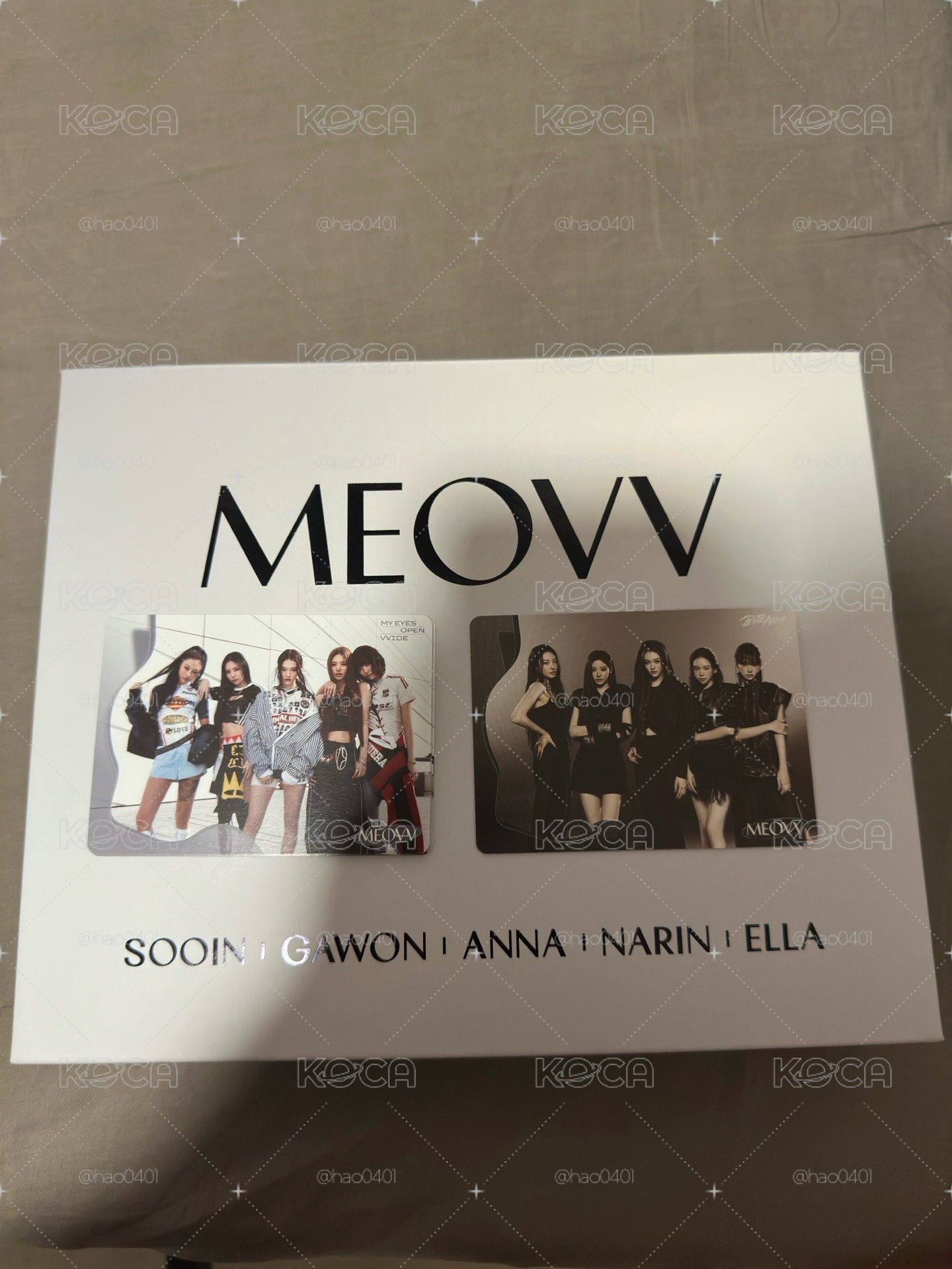 Meovv teleca 團卡set