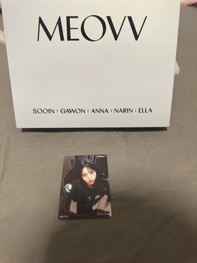 Meovv teleca Sooin 收藏卡