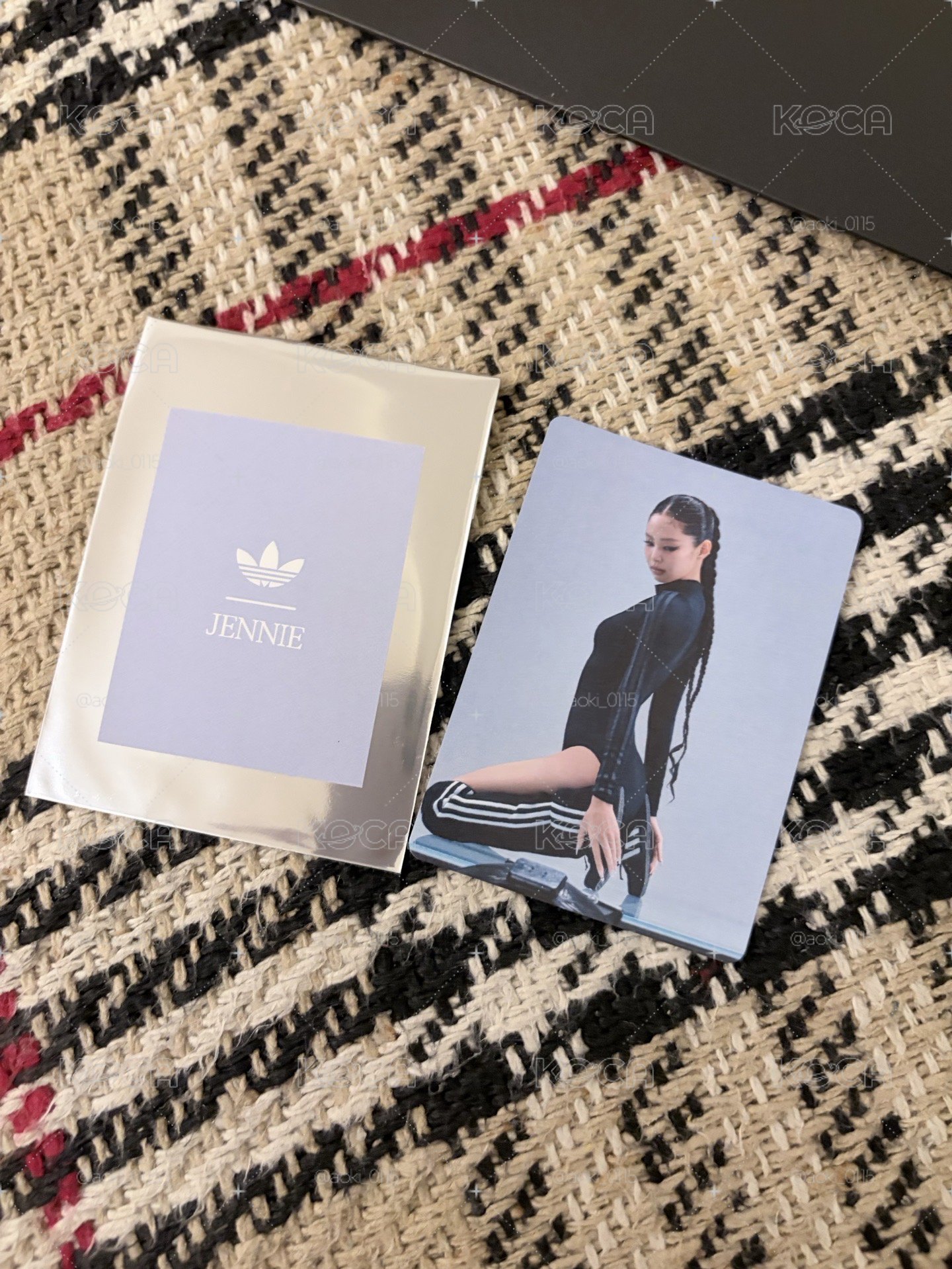 adidas x JENNIE 日本限定購物袋+代言小卡1張
