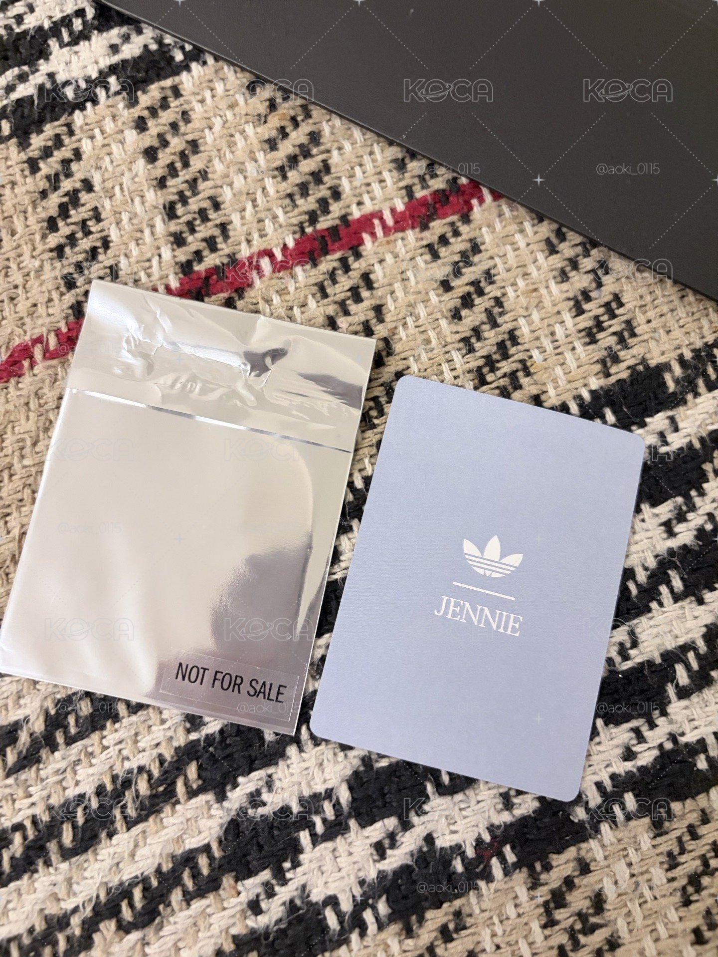 adidas x JENNIE 日本限定購物袋+代言小卡1張