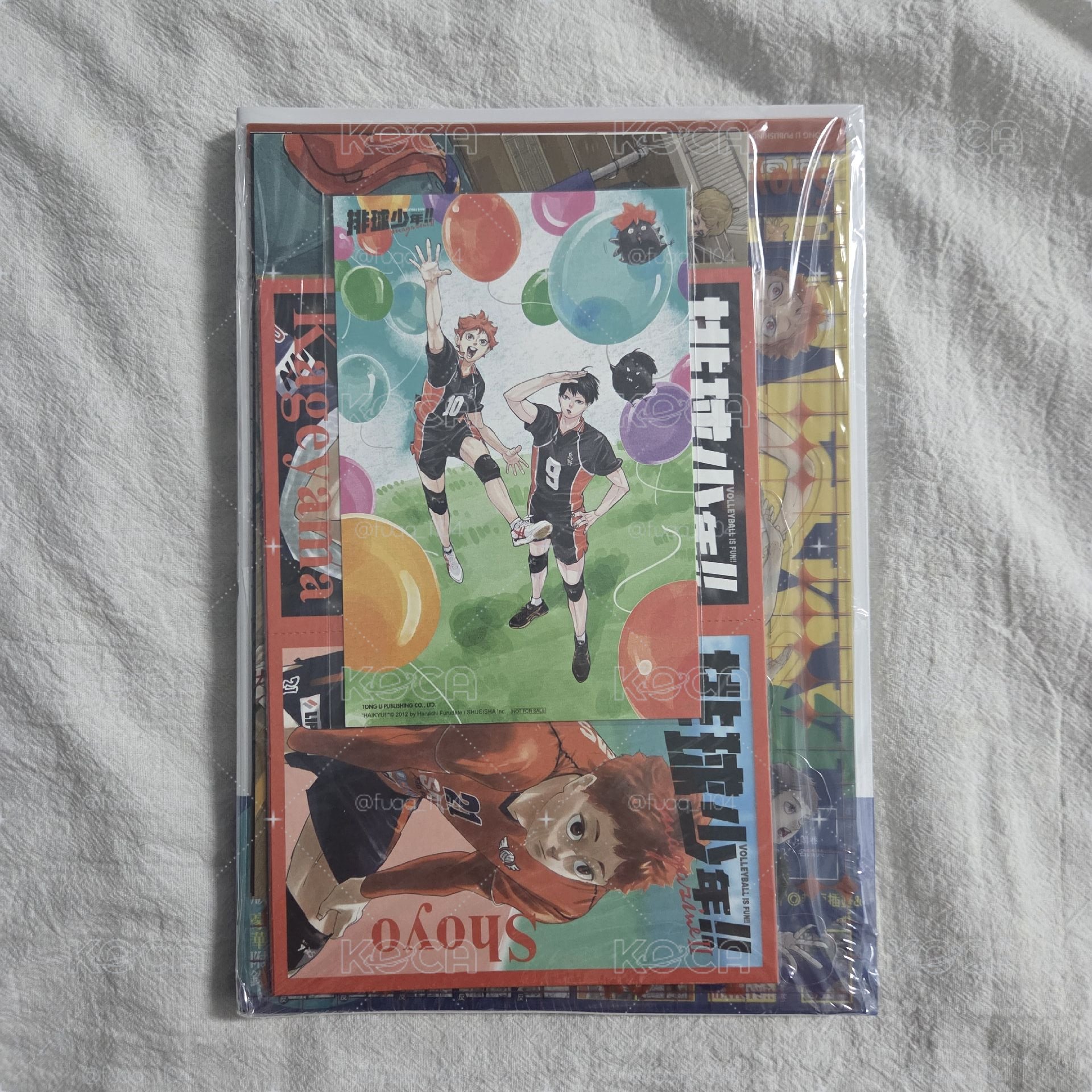 含動漫節特典卡✨排球少年!!magazine (首刷限定版) II 設定集 雜誌