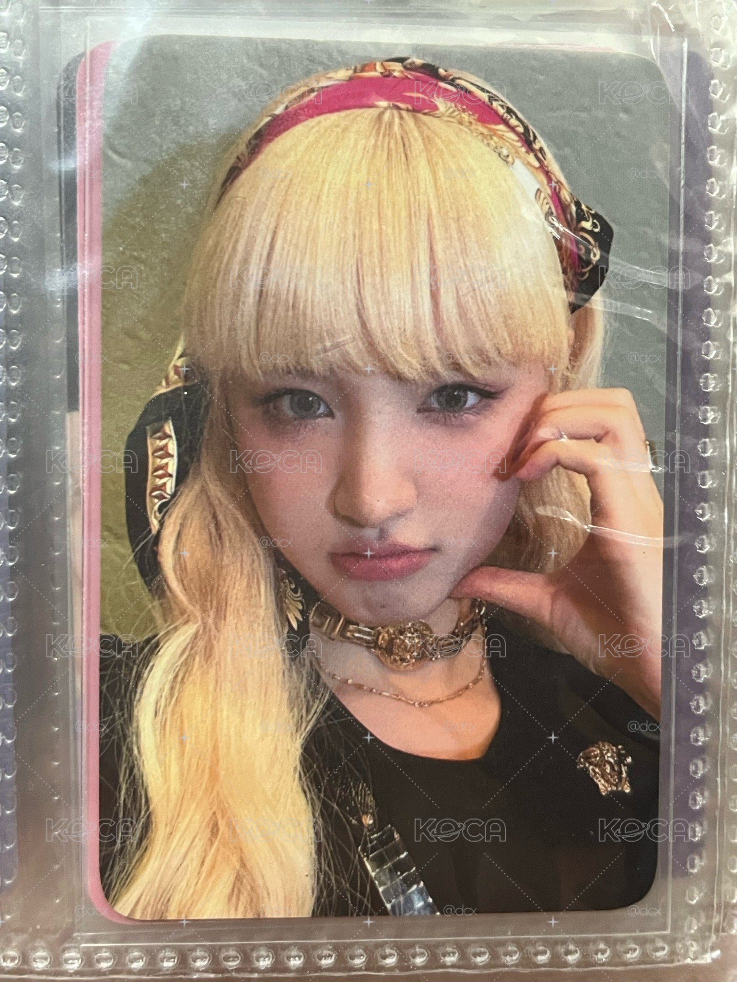 IVE 金志垣 Liz ELEVEN k4 臉頰比心栗