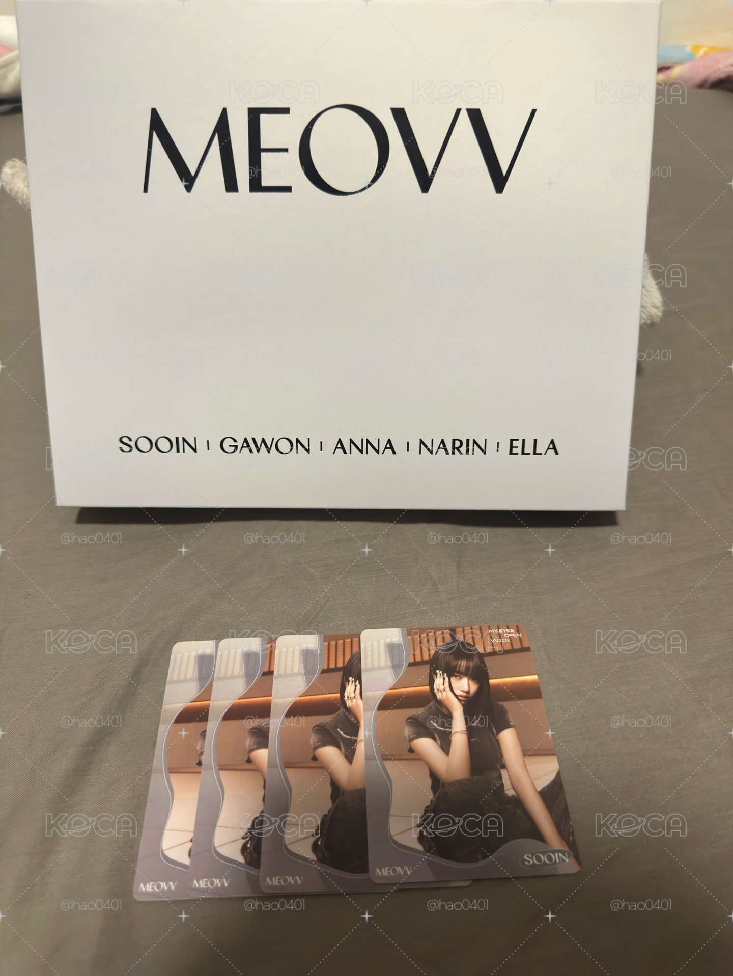Meovv teleca Sooin 收藏卡