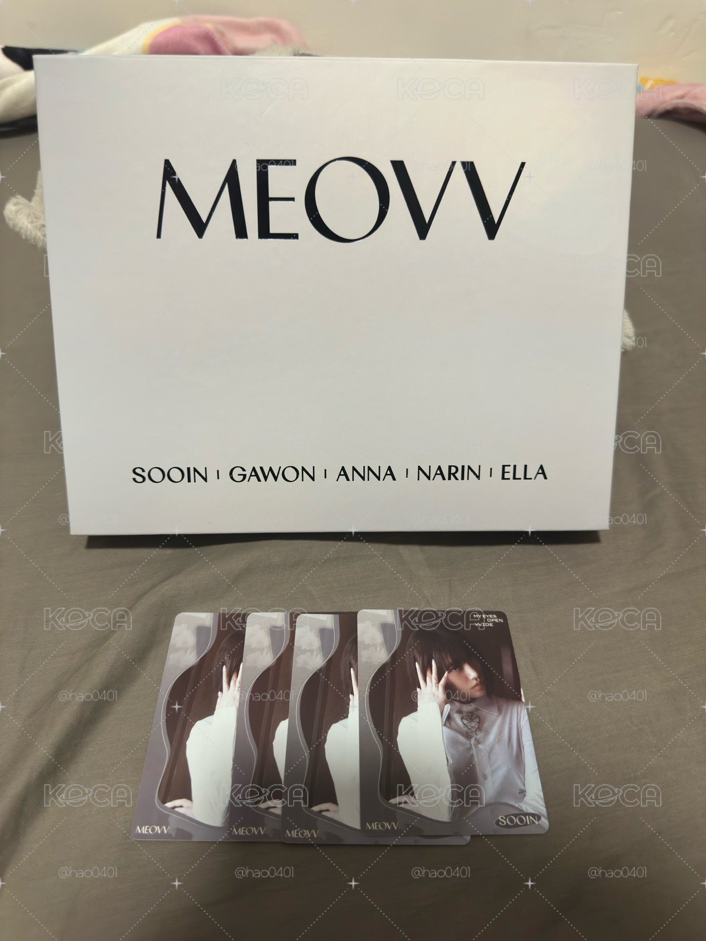Meovv teleca Sooin 收藏卡