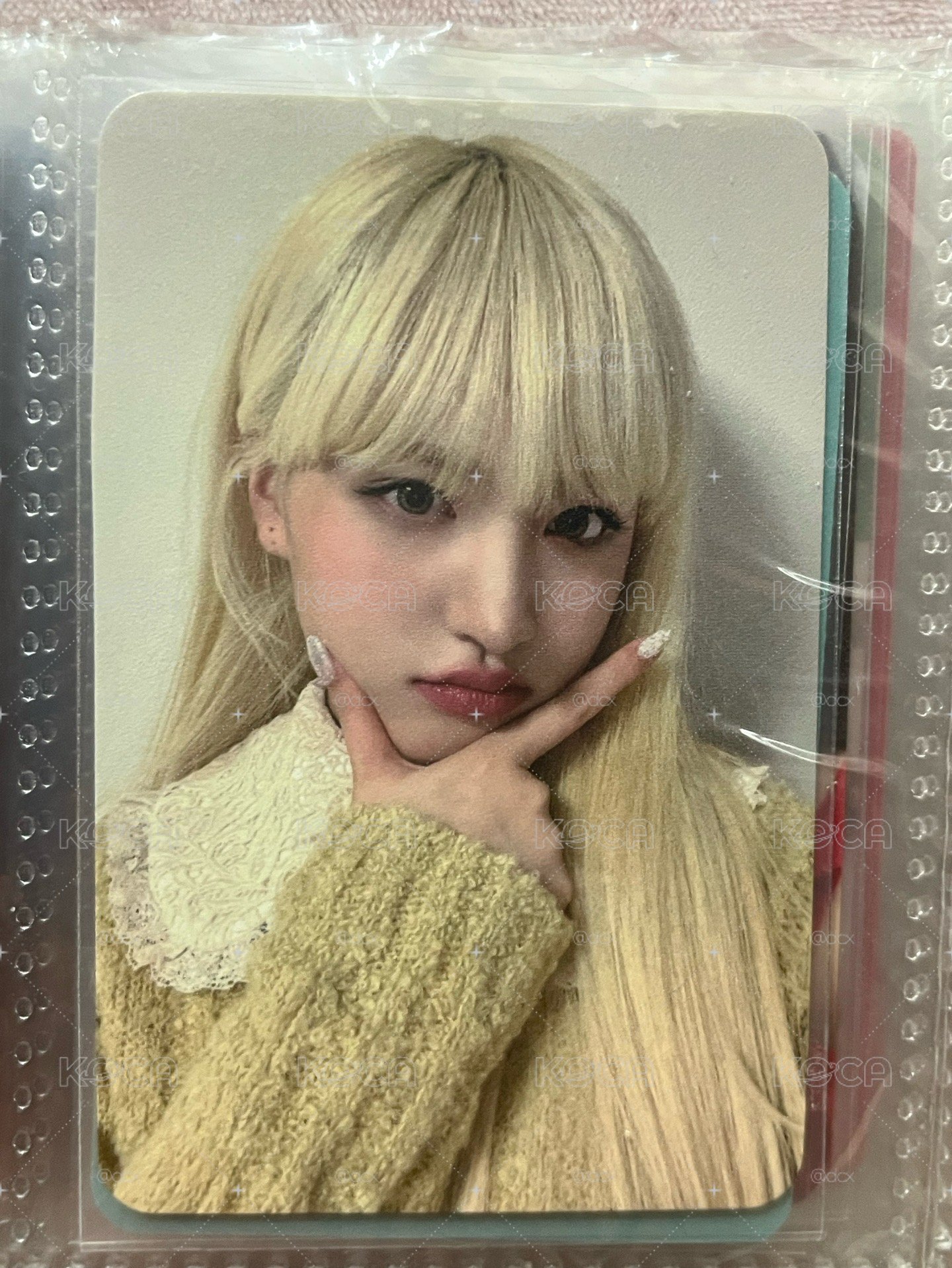 IVE 金志垣 Liz ELEVEN sw 3.0 毛衣栗