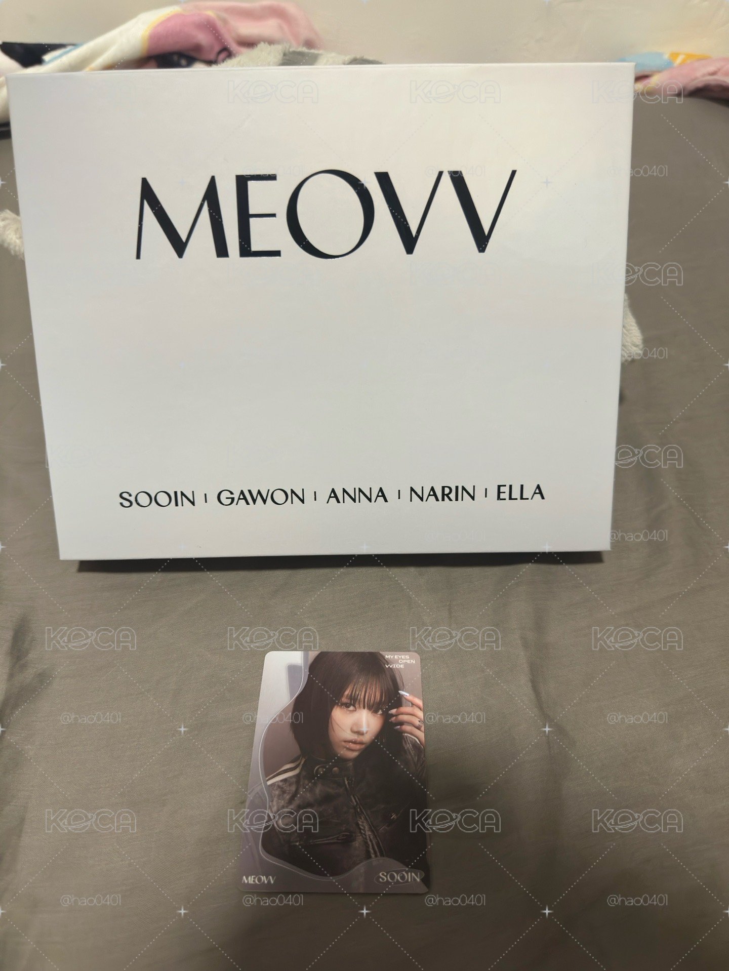 Meovv teleca Sooin 收藏卡