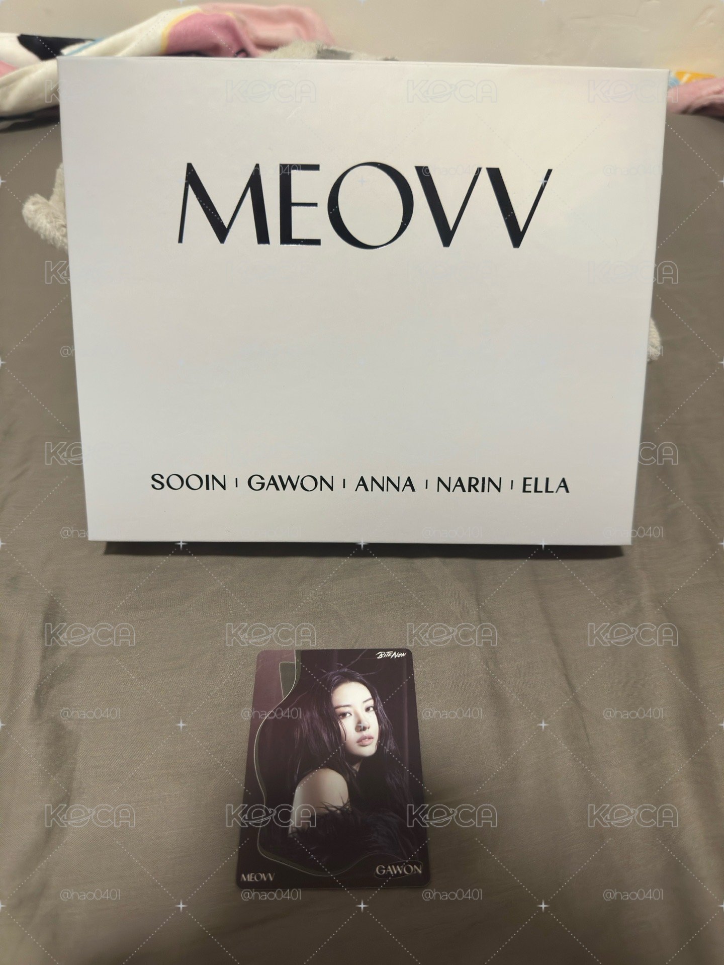Meovv teleca Gawon 收藏卡