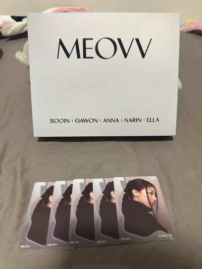 Meovv teleca Gawon 收藏卡