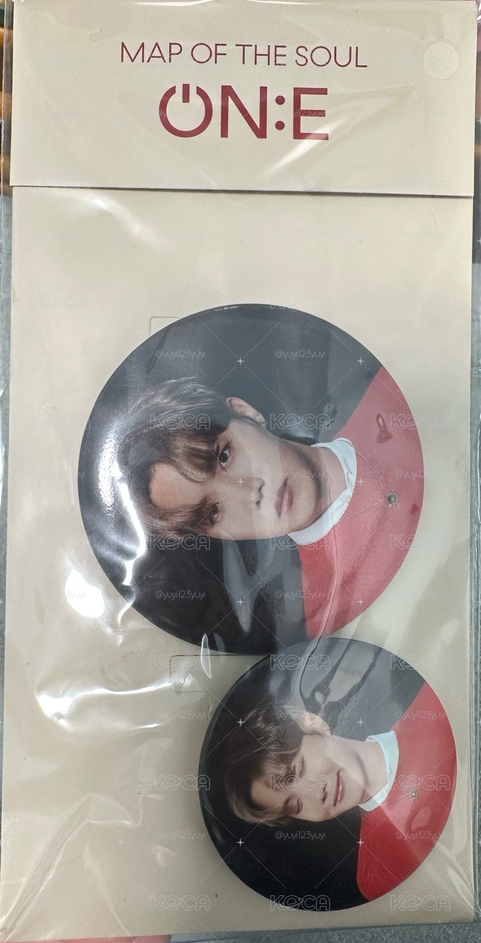 BTS MAP OF SOUL ONE 徽章組 J-HOPE