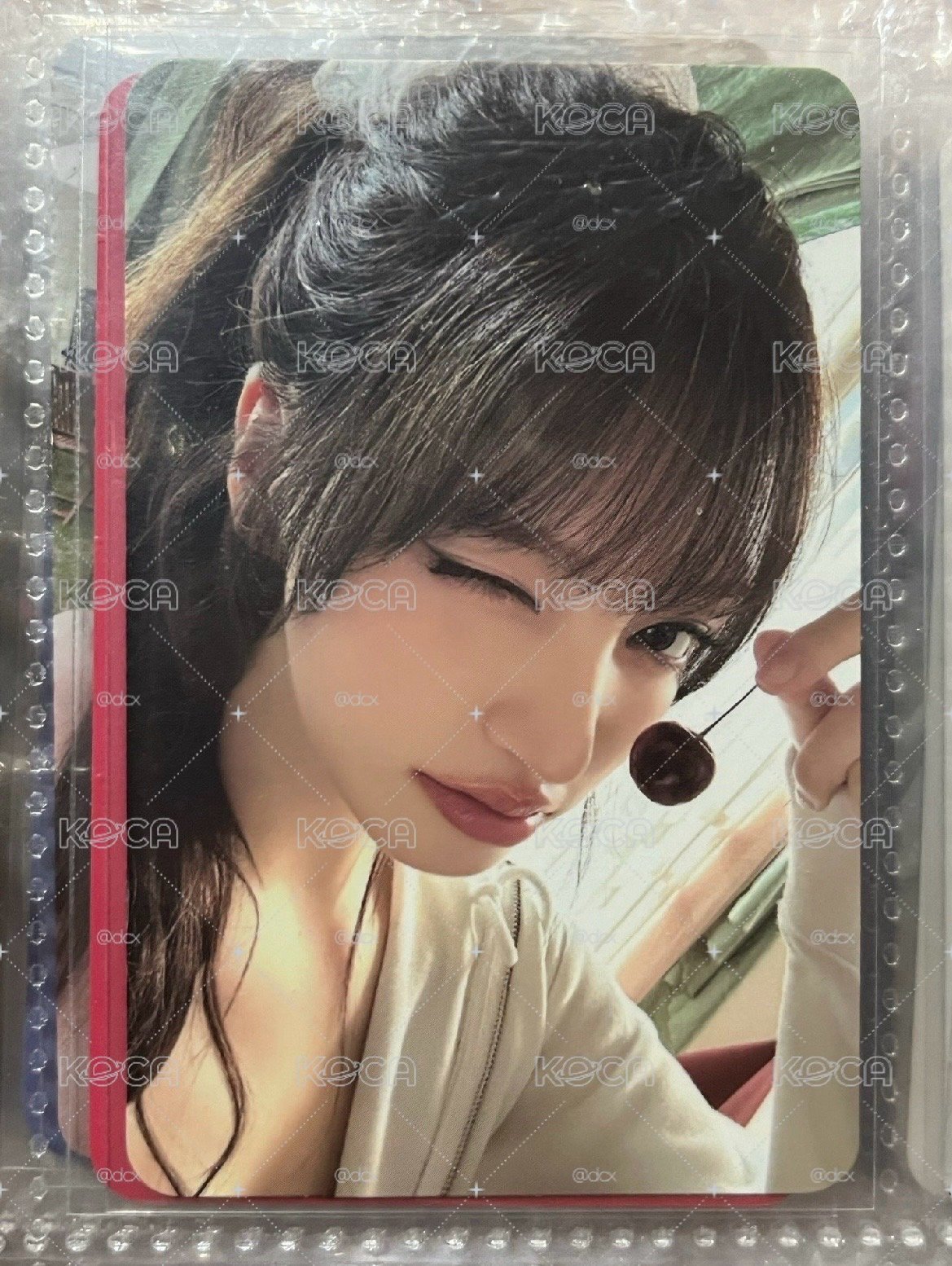 IVE 金志垣 Liz SHOW WHAT I AM 二巡隨機卡 高馬尾wink櫻桃栗