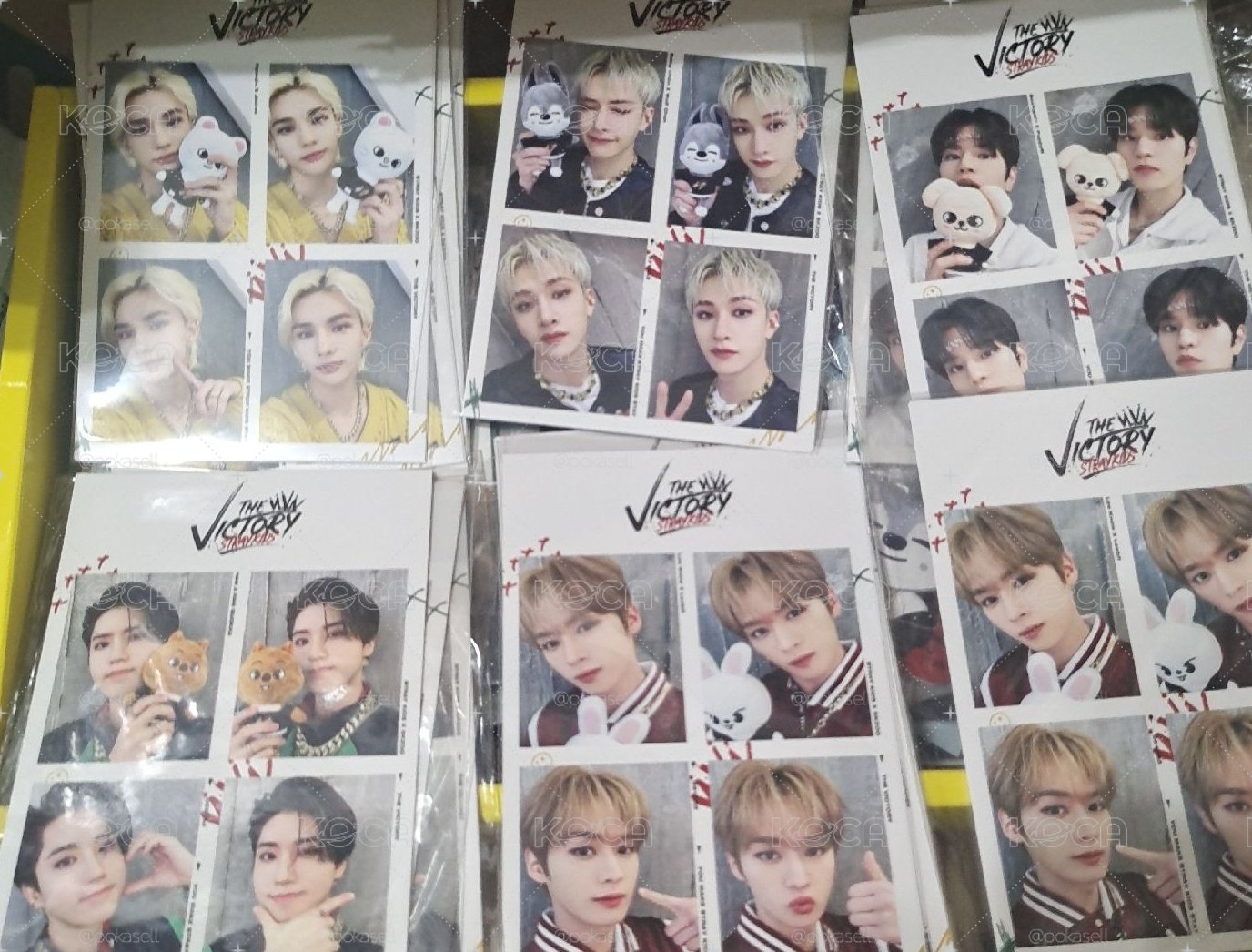 skz victory 快閃 四格卡