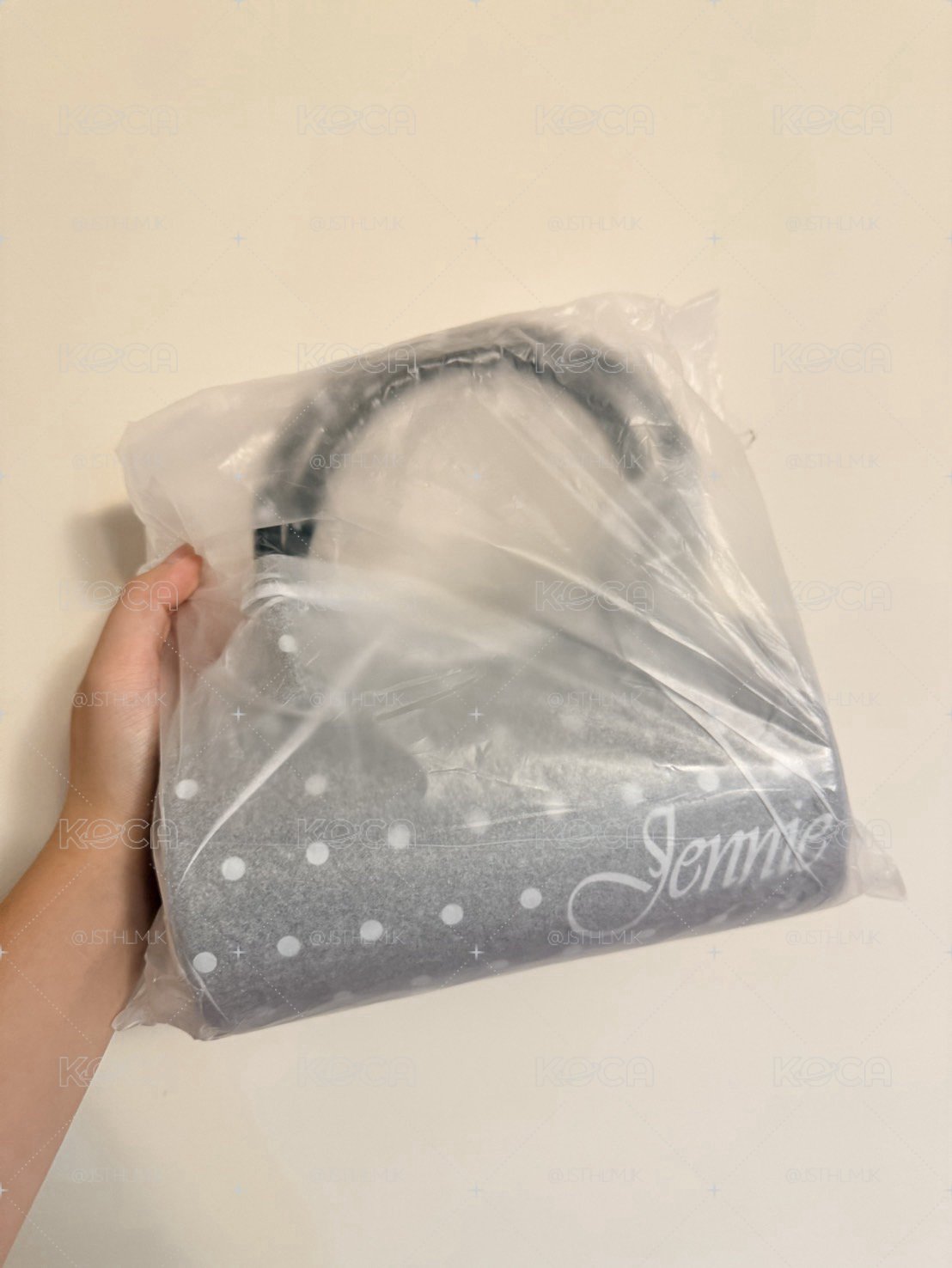 💙代友售JENNIE名創聯名 波點手提包