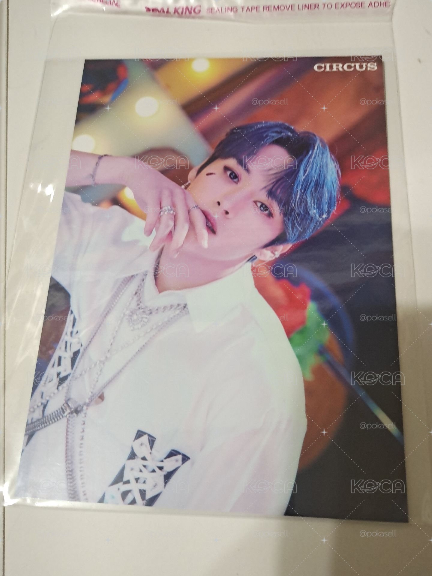 skz circus 大卡 明信片