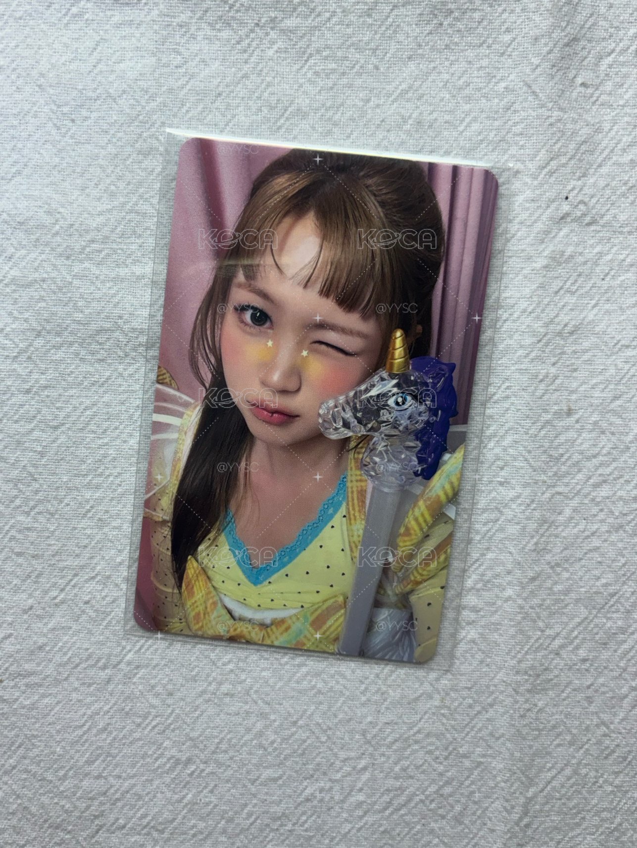 yeon JP單一 hmv 幸運卡 