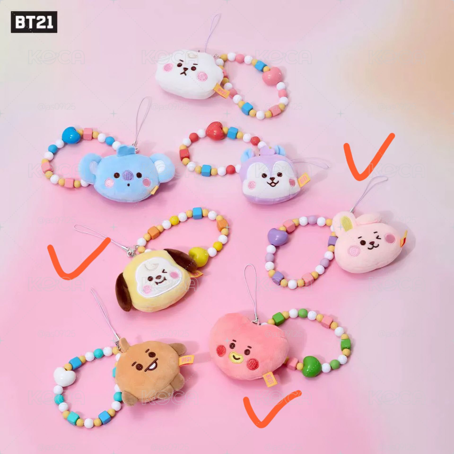 BT21軟糖系列💜手機掛繩